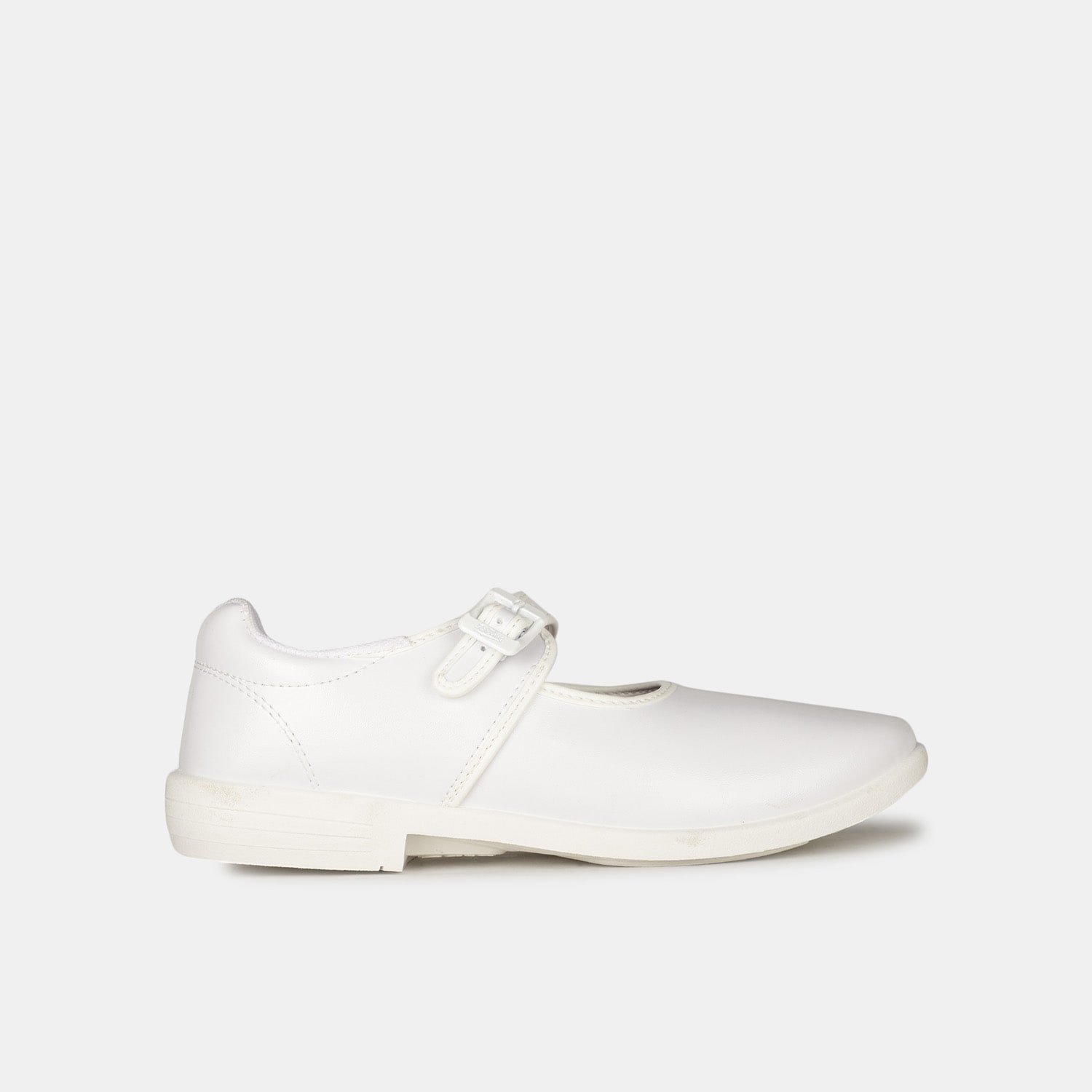 Bata White School Shoes For Girls