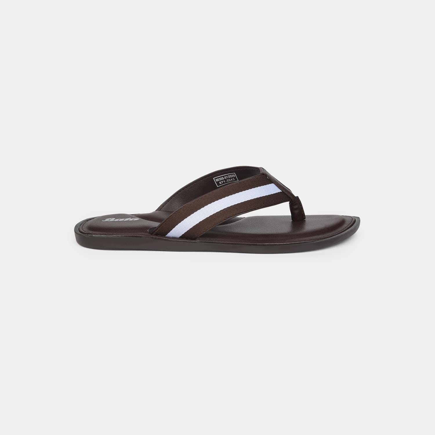 Bata Light Brown Thong for Men