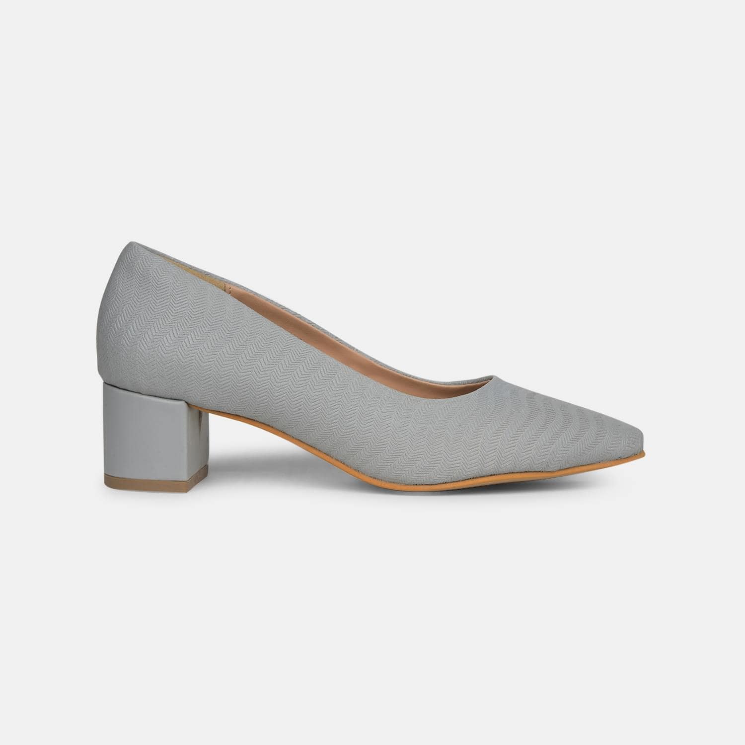 BATA GREY PUMPS FOR WOMEN