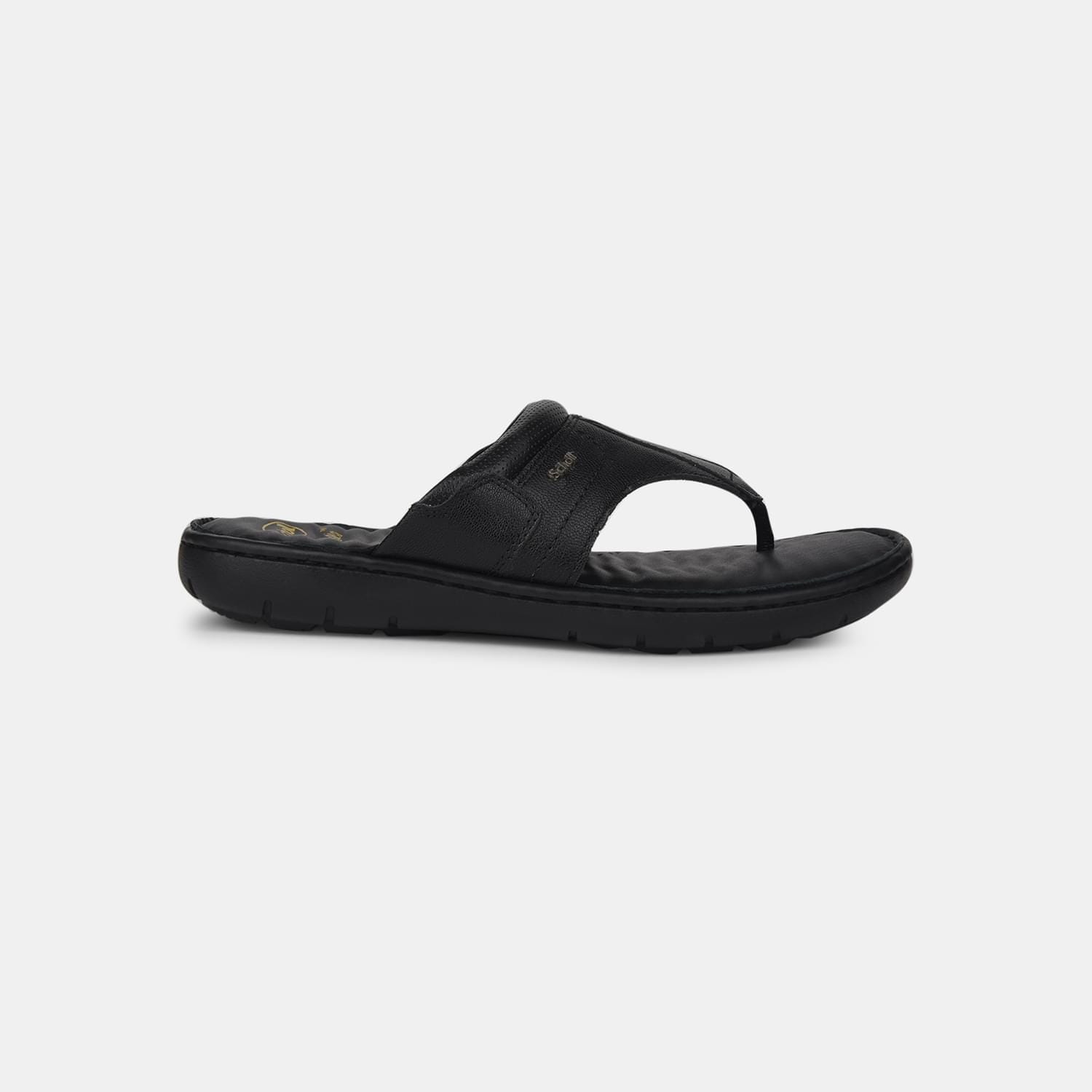 SCHOLL BLACK THONG FOR MEN
