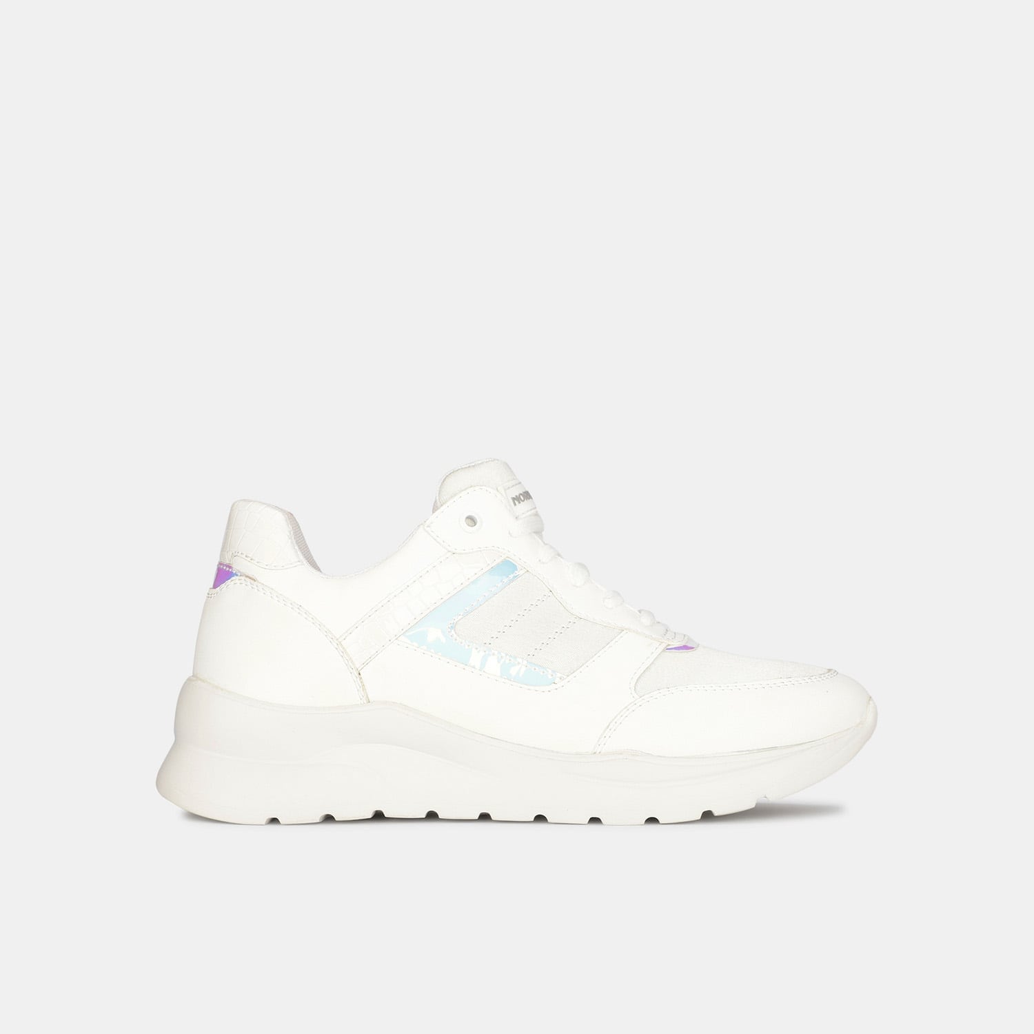 North star silver walking and sports shoes for women