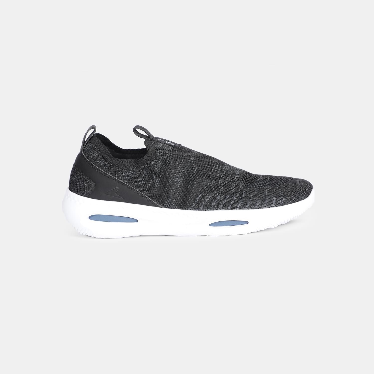 Power Black Walking Shoes For Men