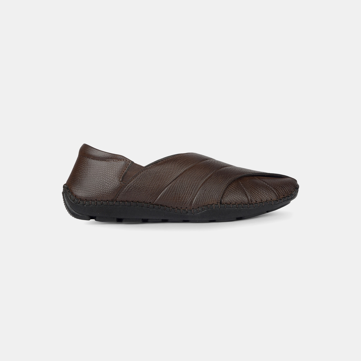 Bata Dark Brown Casual Shoes For Men