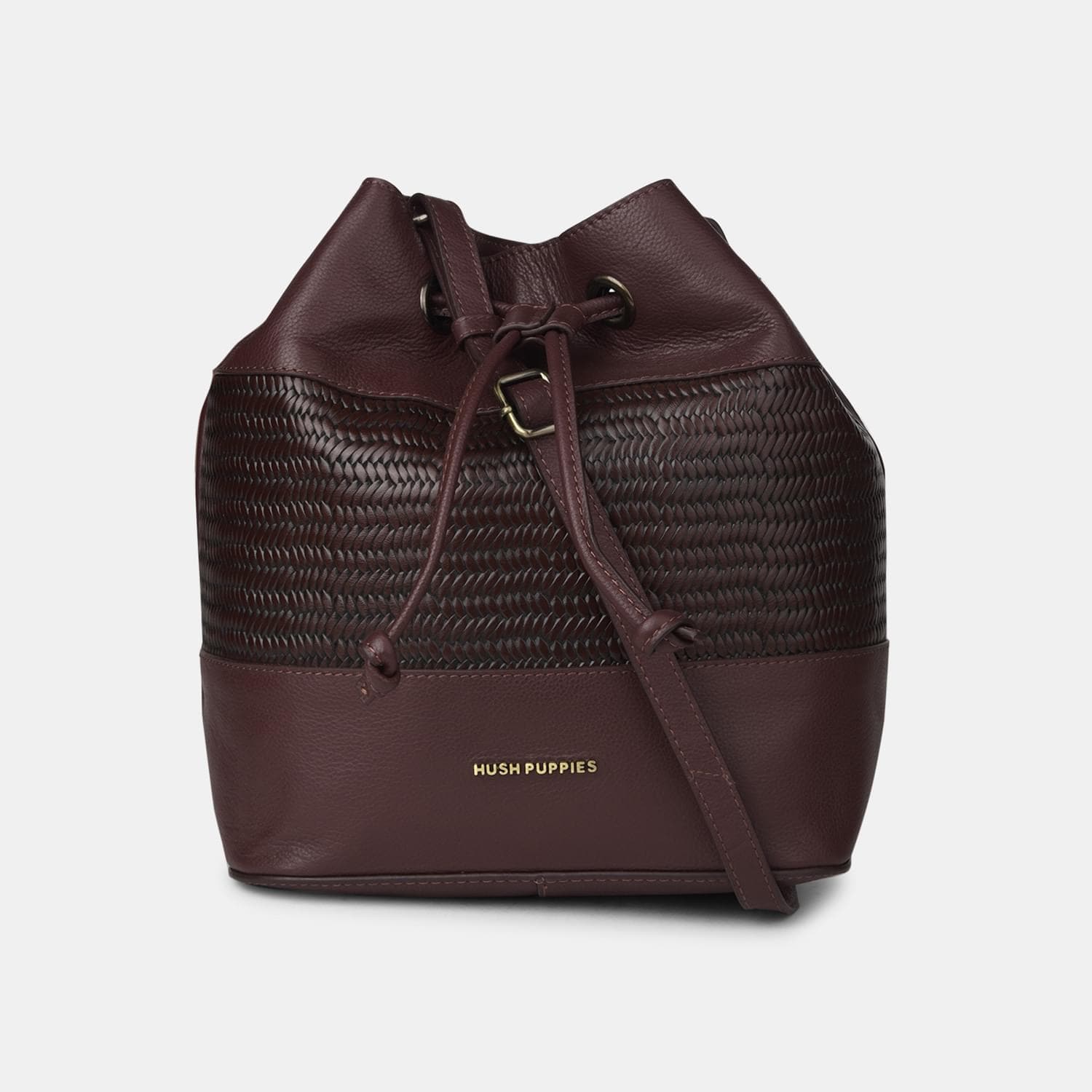 HUSH PUPPIES LIGHT BROWN HAND BAG FOR WOMEN