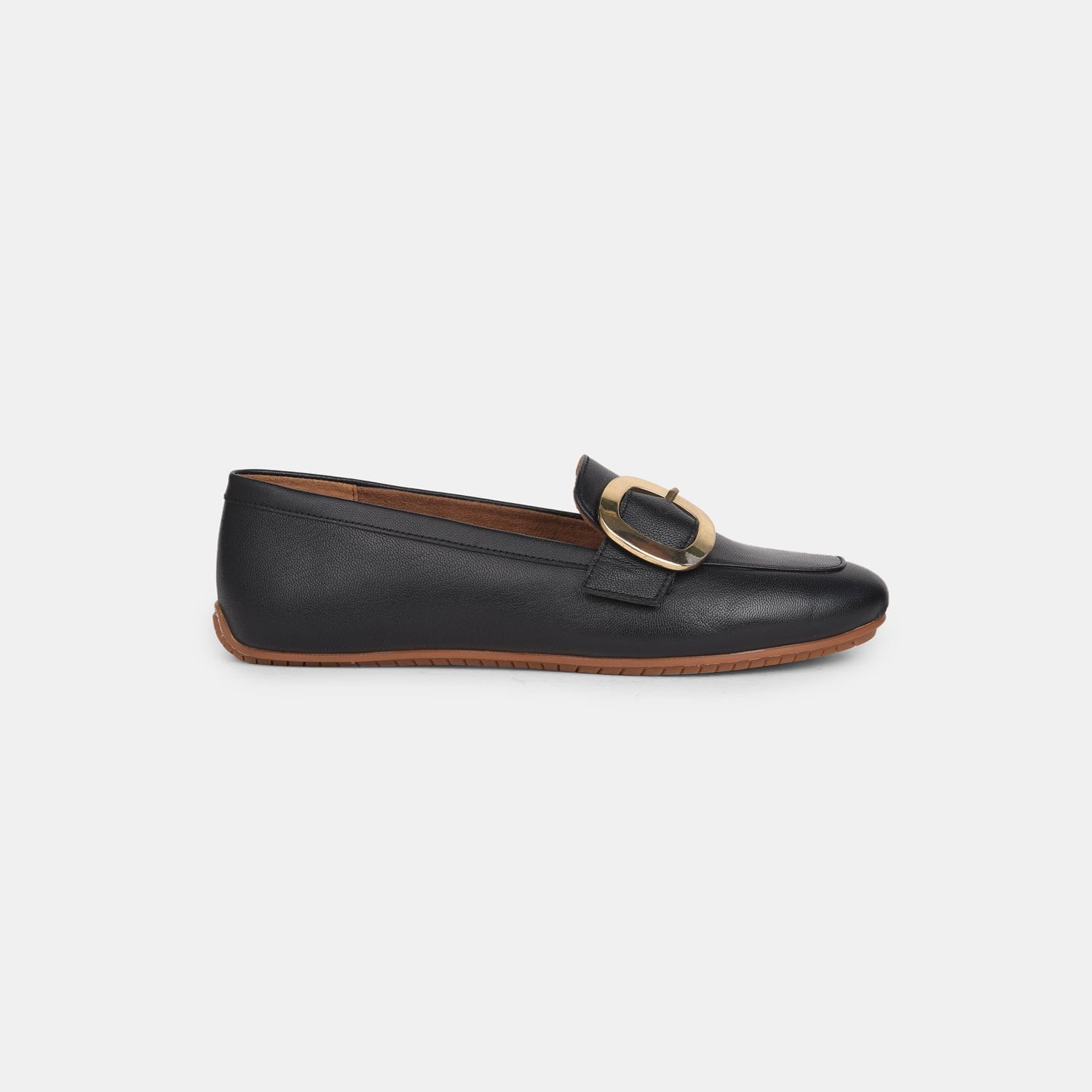 Hush Puppies Black Loafers For Women