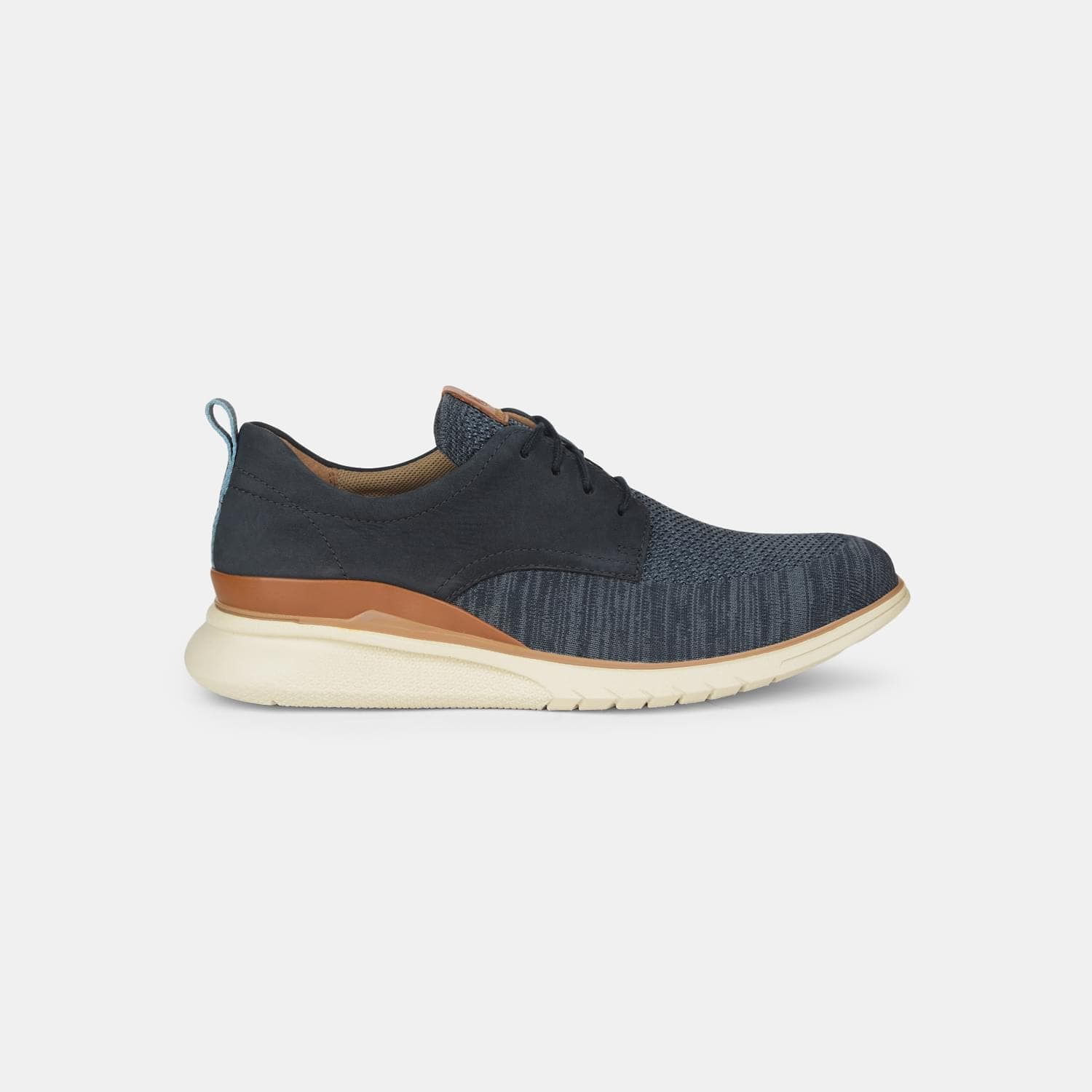 Hush Puppies Navy Lace-Up Casual Shoes For Men