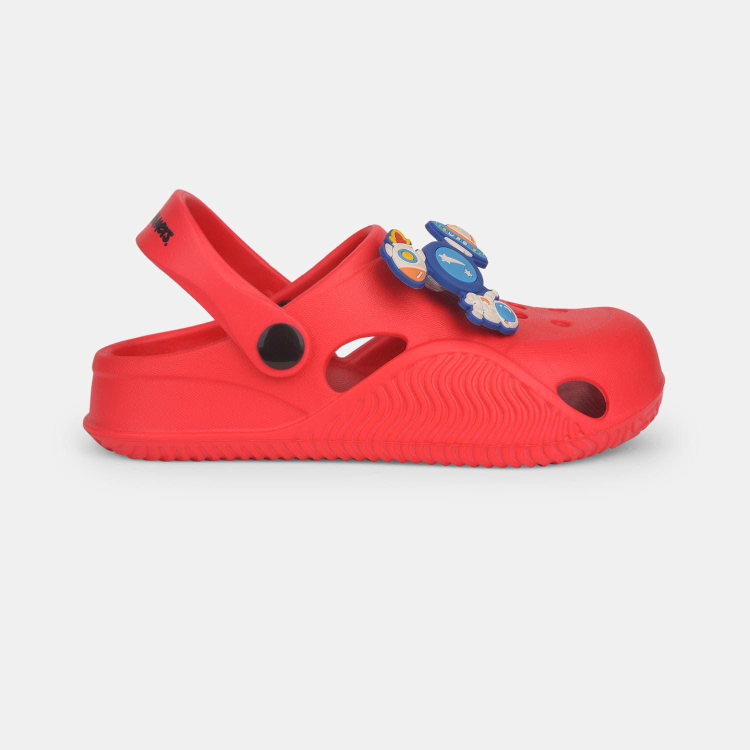 Bubblegummers Red Unisex Sandal for Kids
