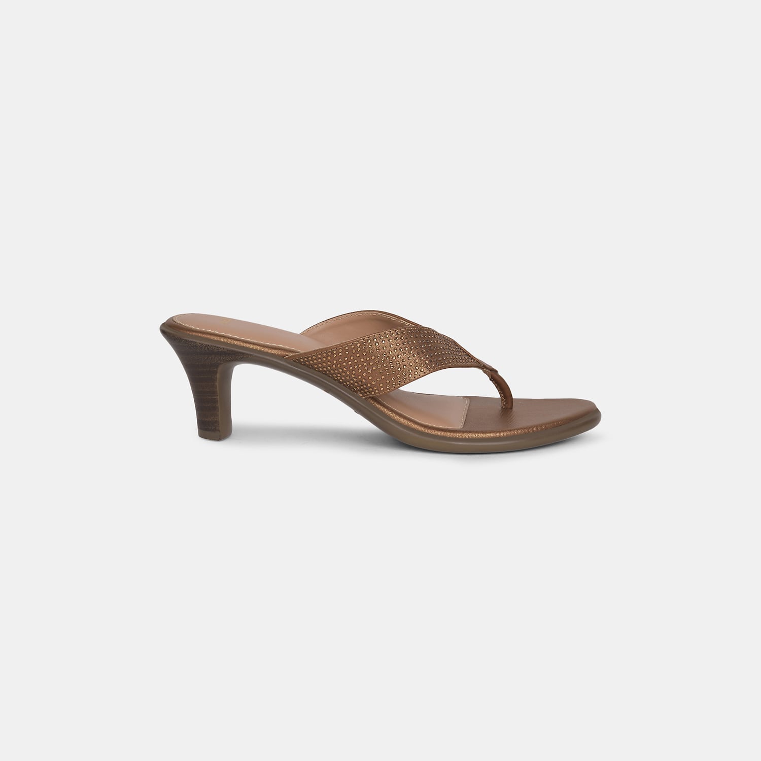 Bata Brown Thongs For Women