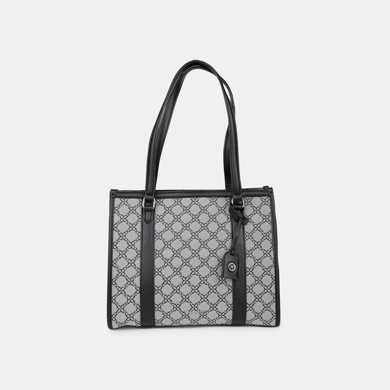 NINE WEST GREY HAND BAG FOR WOMEN
