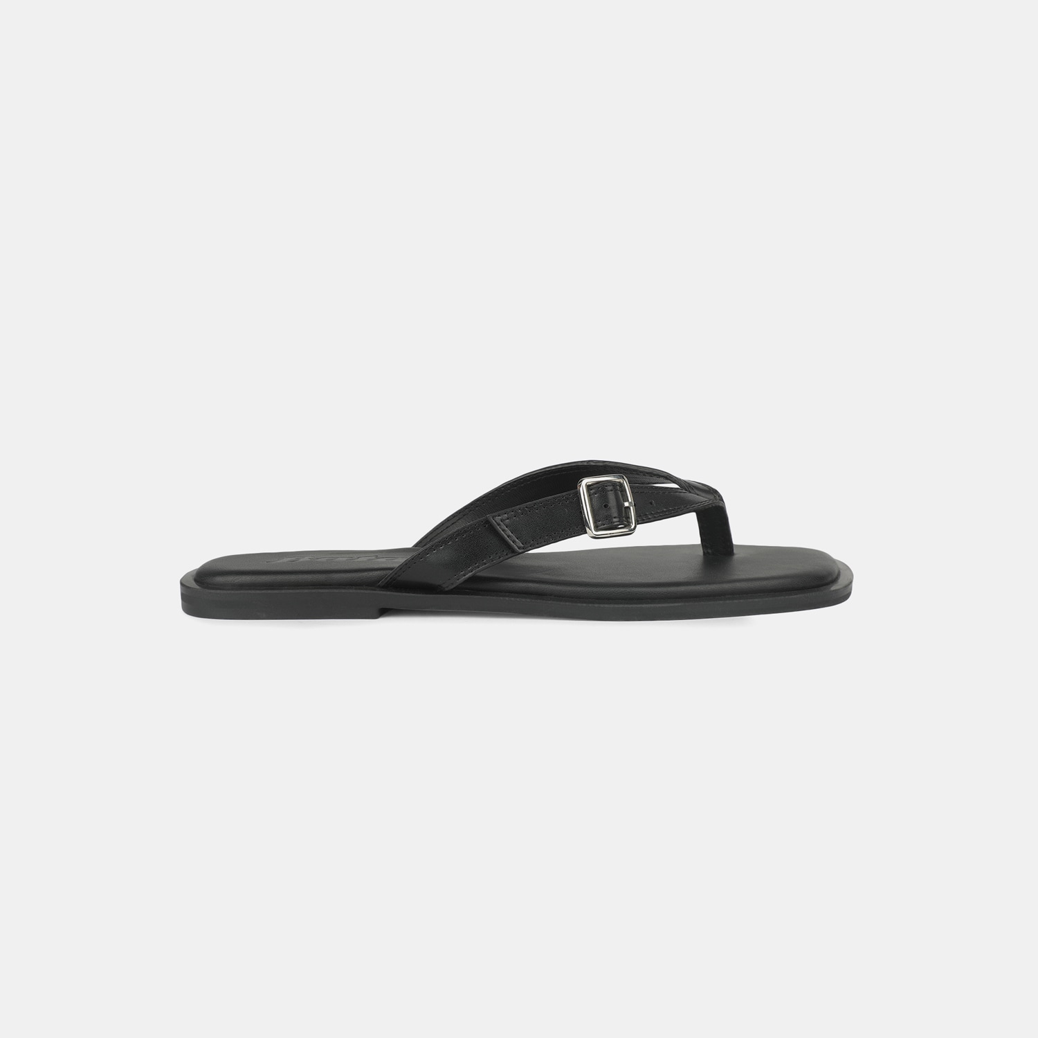Bata Black Thong For Women