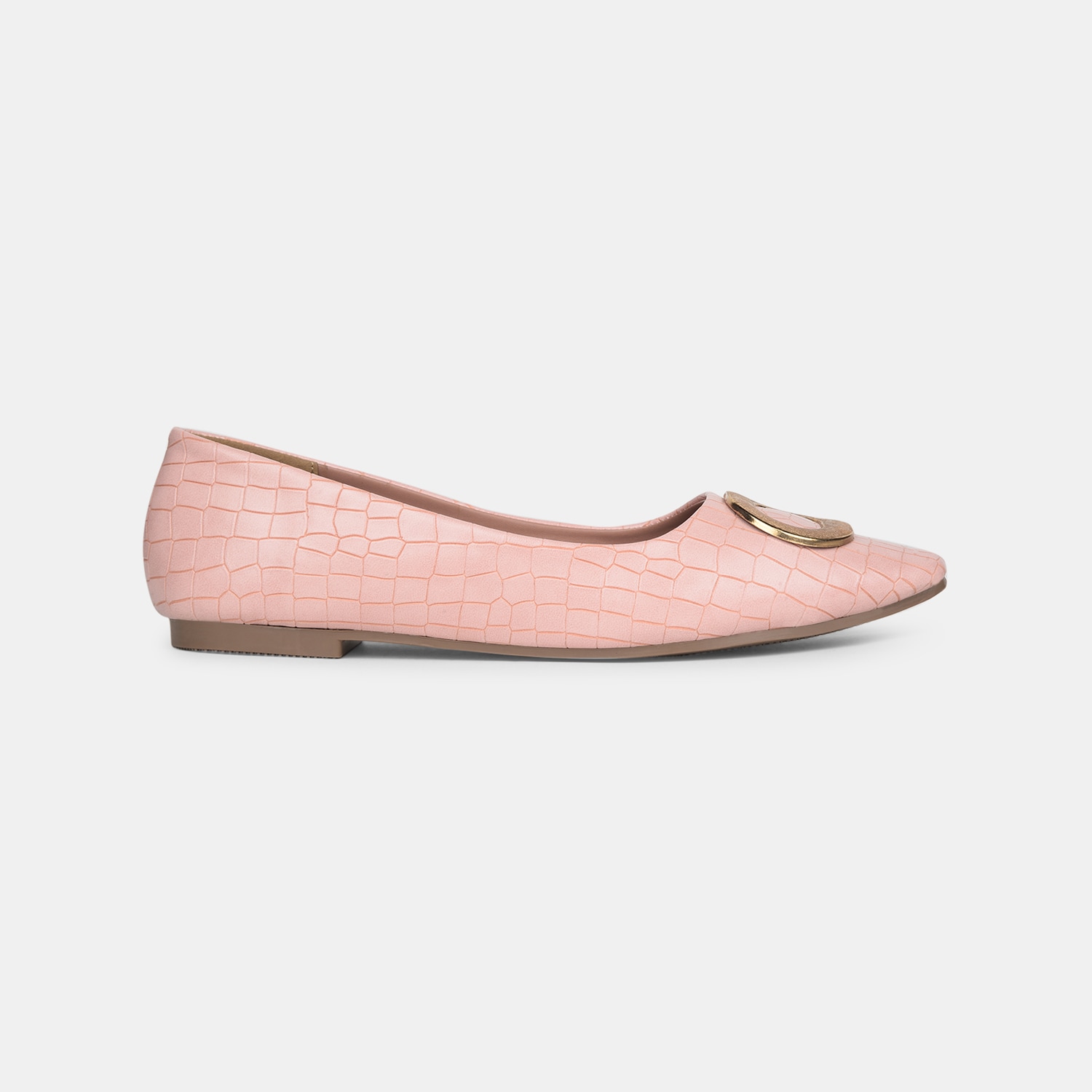 Bata Pink Ballerina For Women