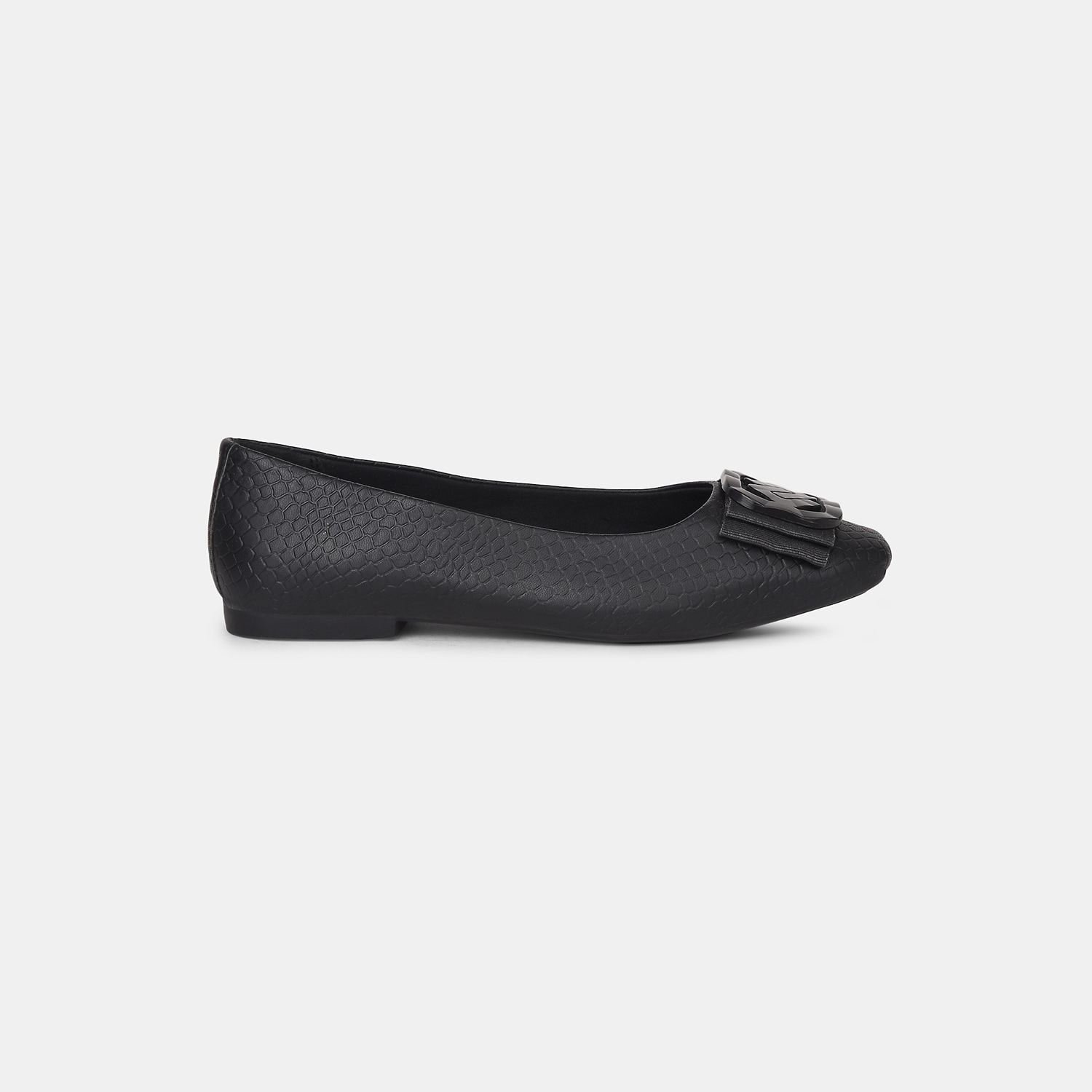 Bata Black Ballerina For Women
