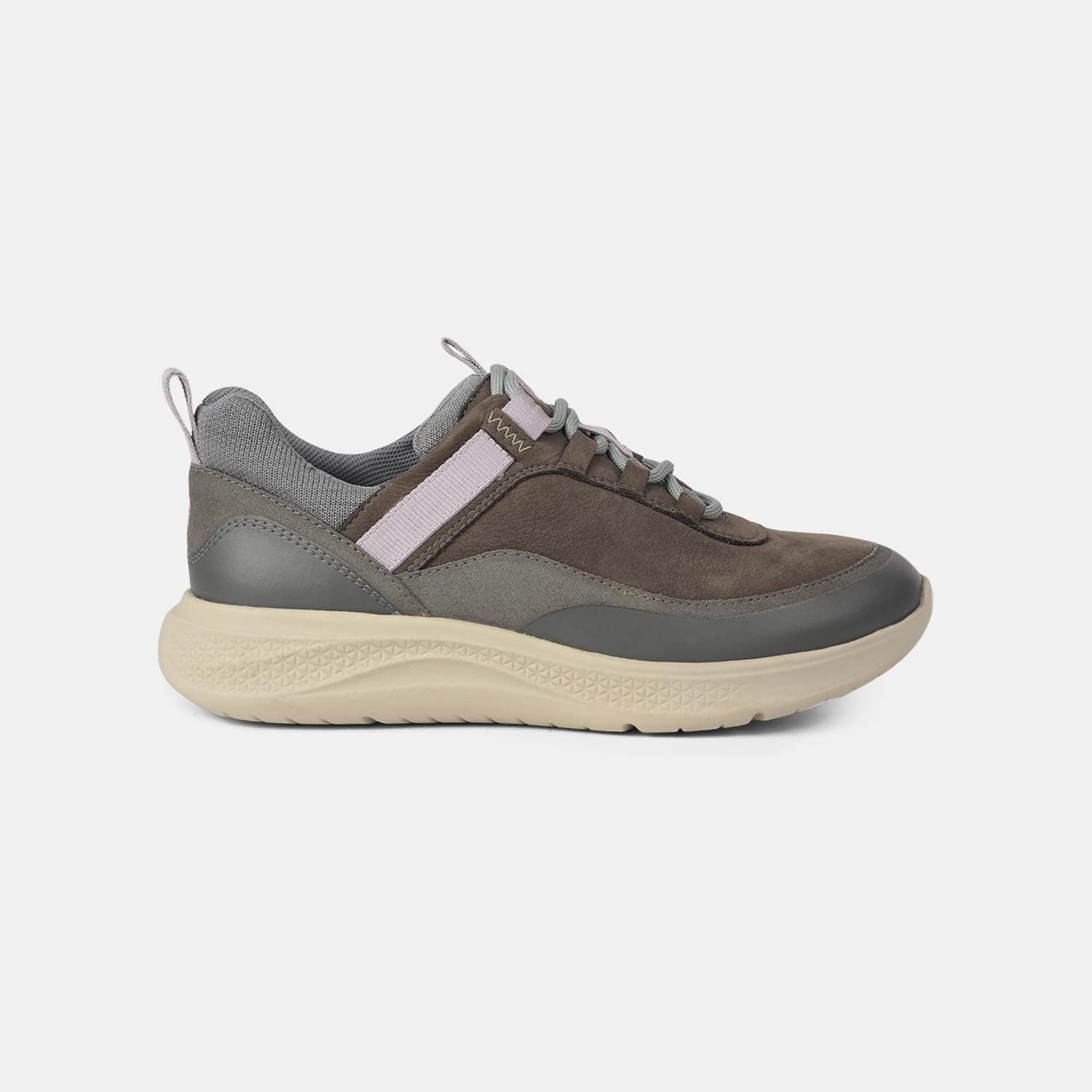 Hush Puppies Grey Lace Up Casual Shoes For Women
