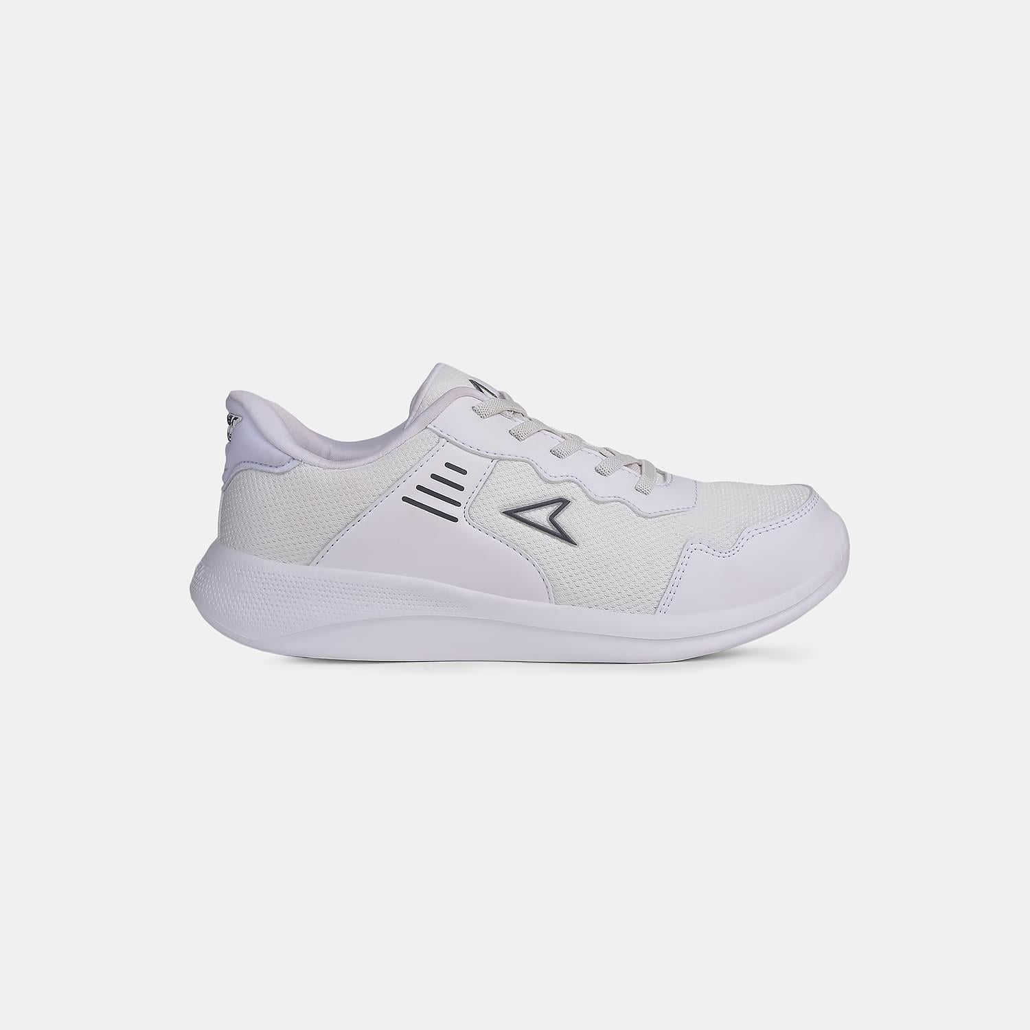 Bata White Unisex Sports Shoes for Kids