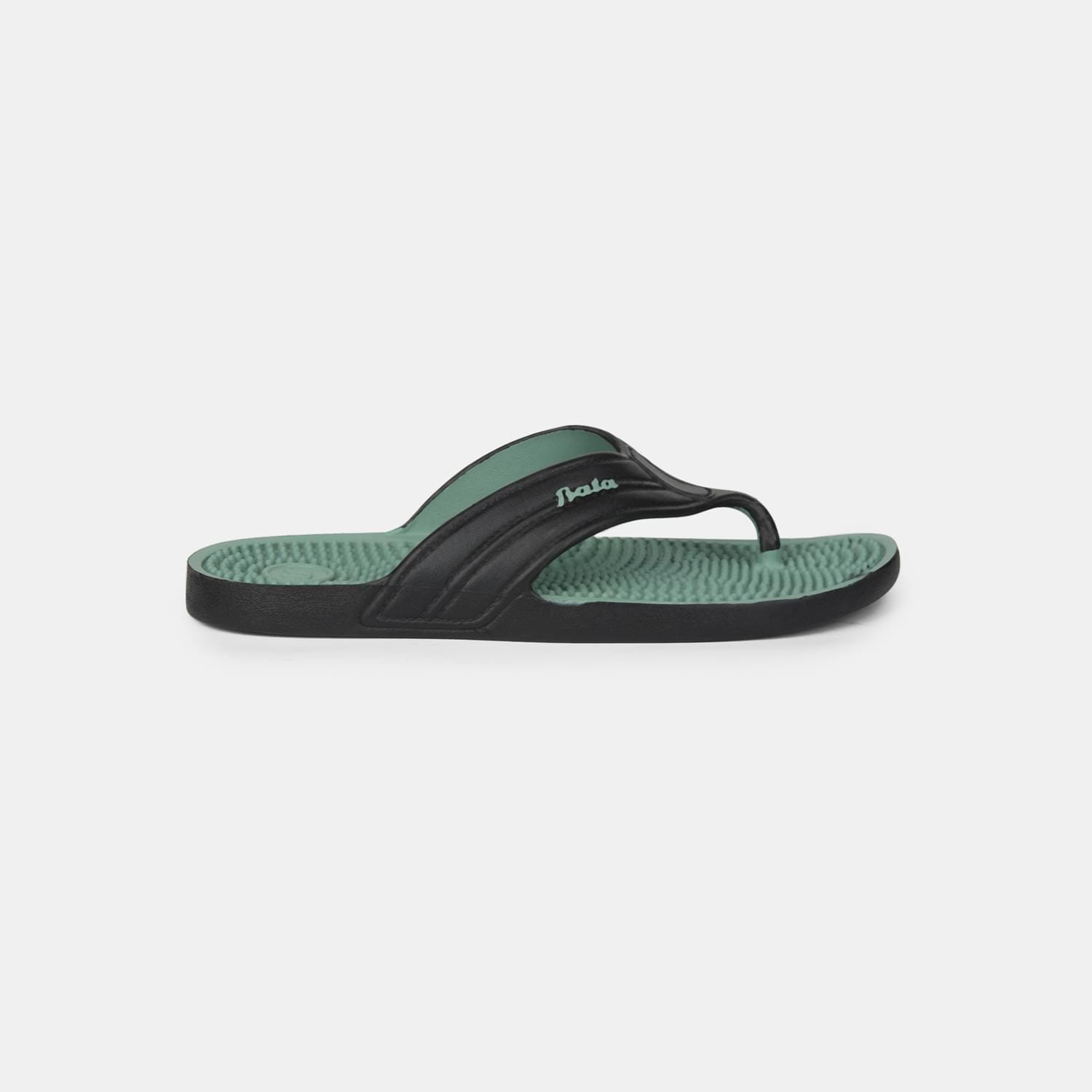 Bata Black Thong for Men