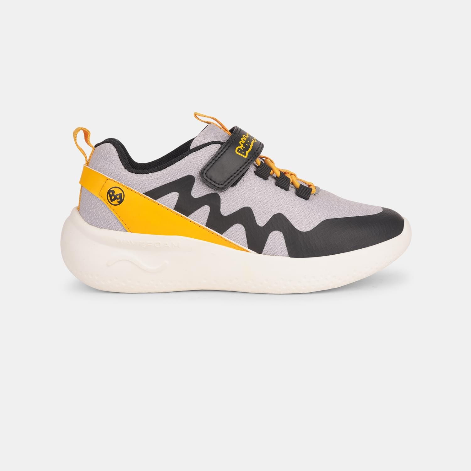 Bubblegummers Grey Boys Casual Shoes for Kids