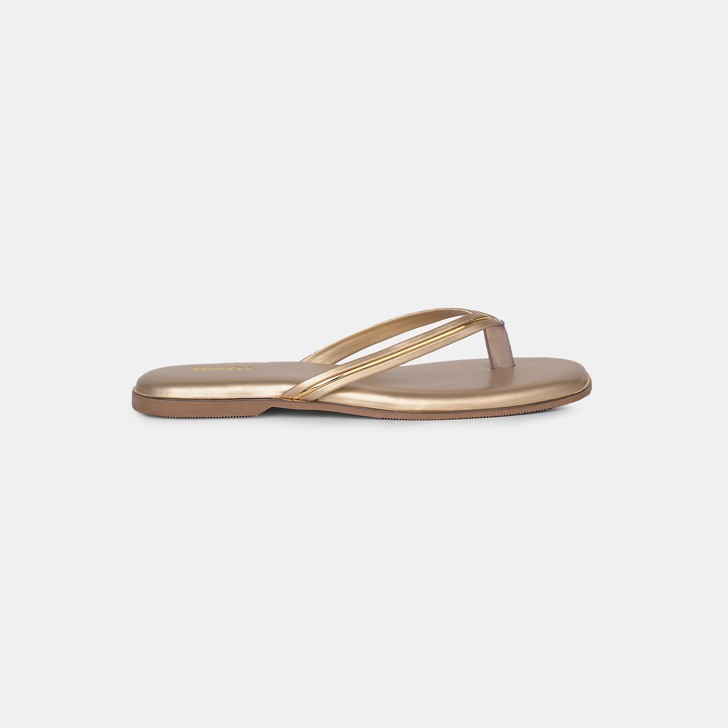Bata Gold Thongs For Women