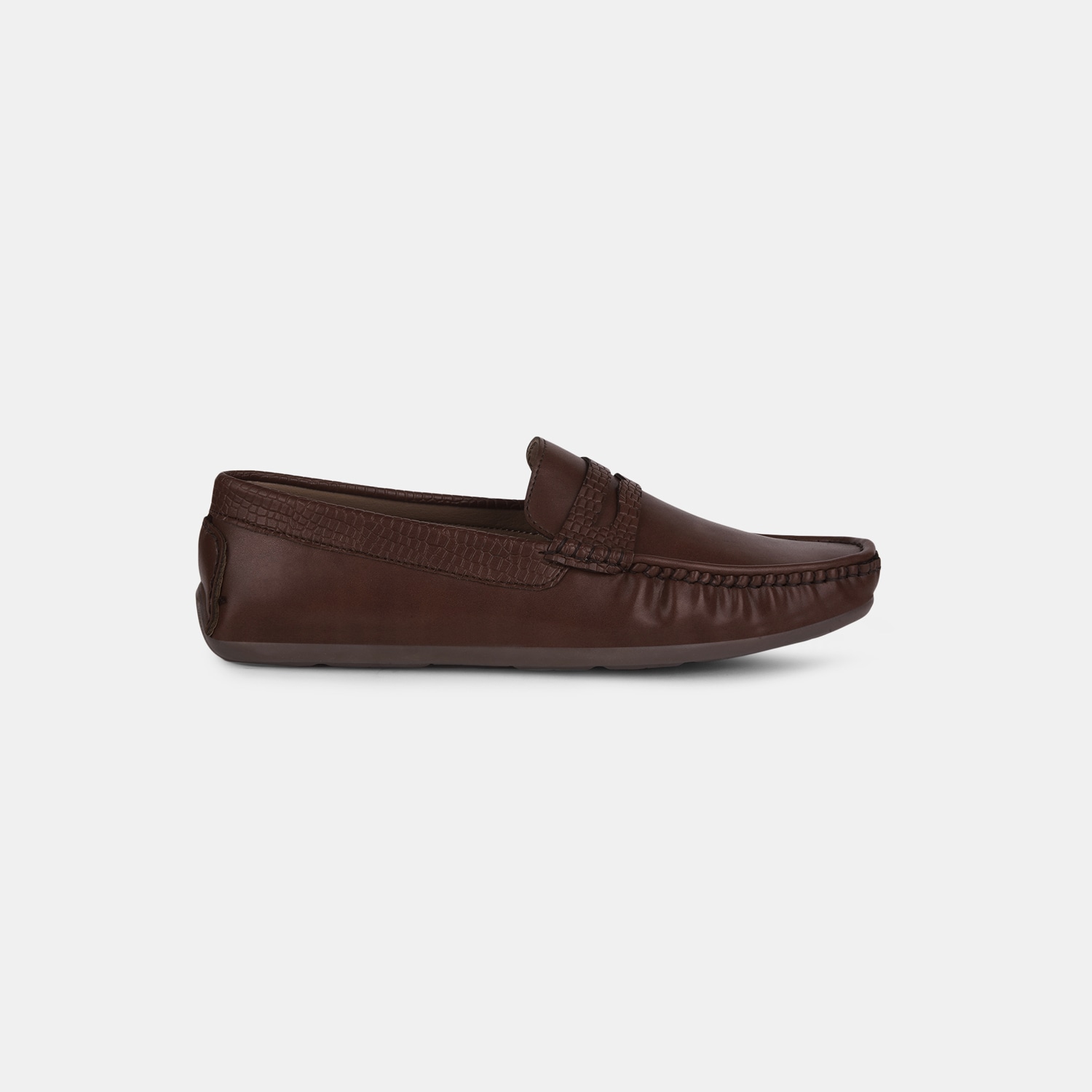 Bata Brown Loafers For Men