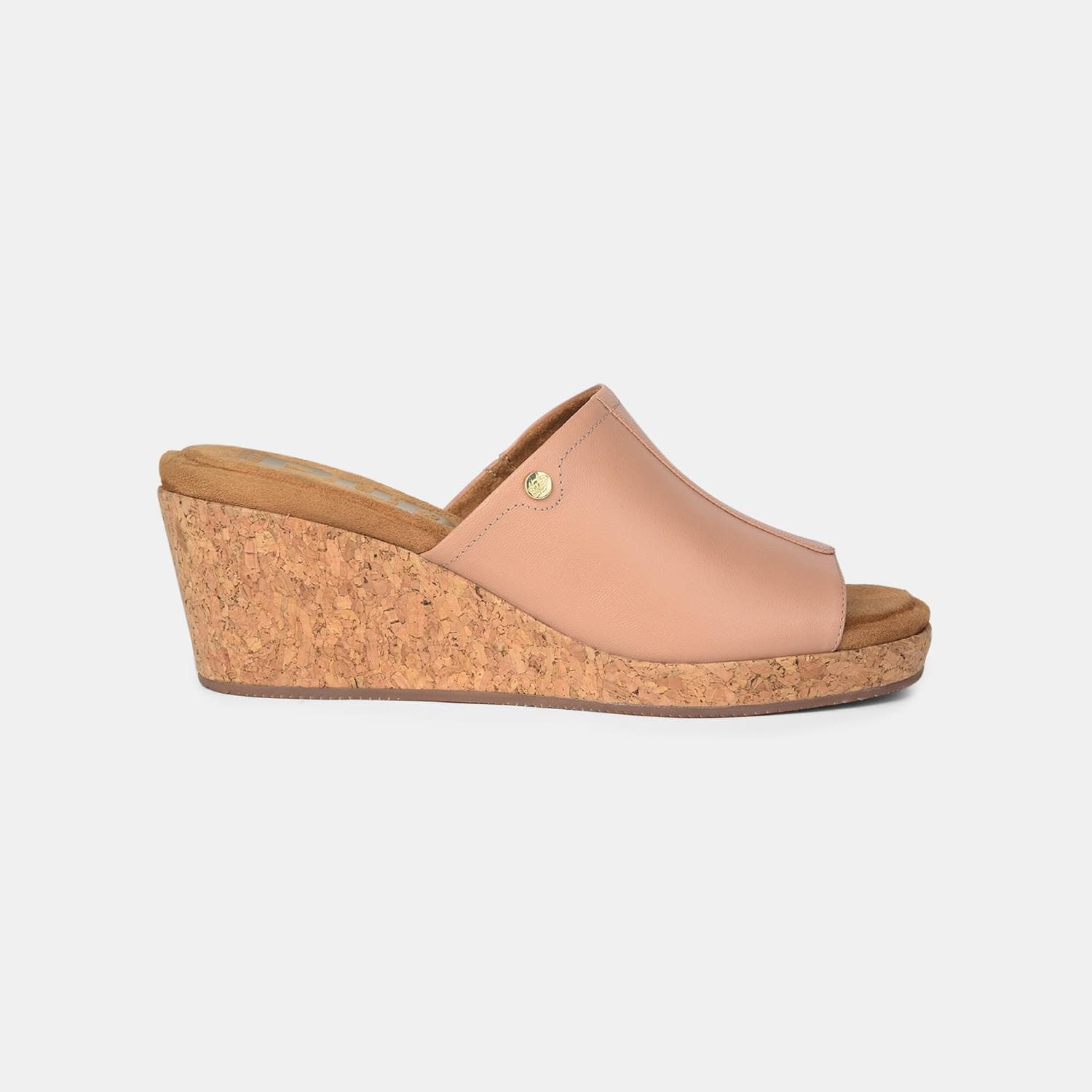 Hush Puppies Rose Gold Mule For Women