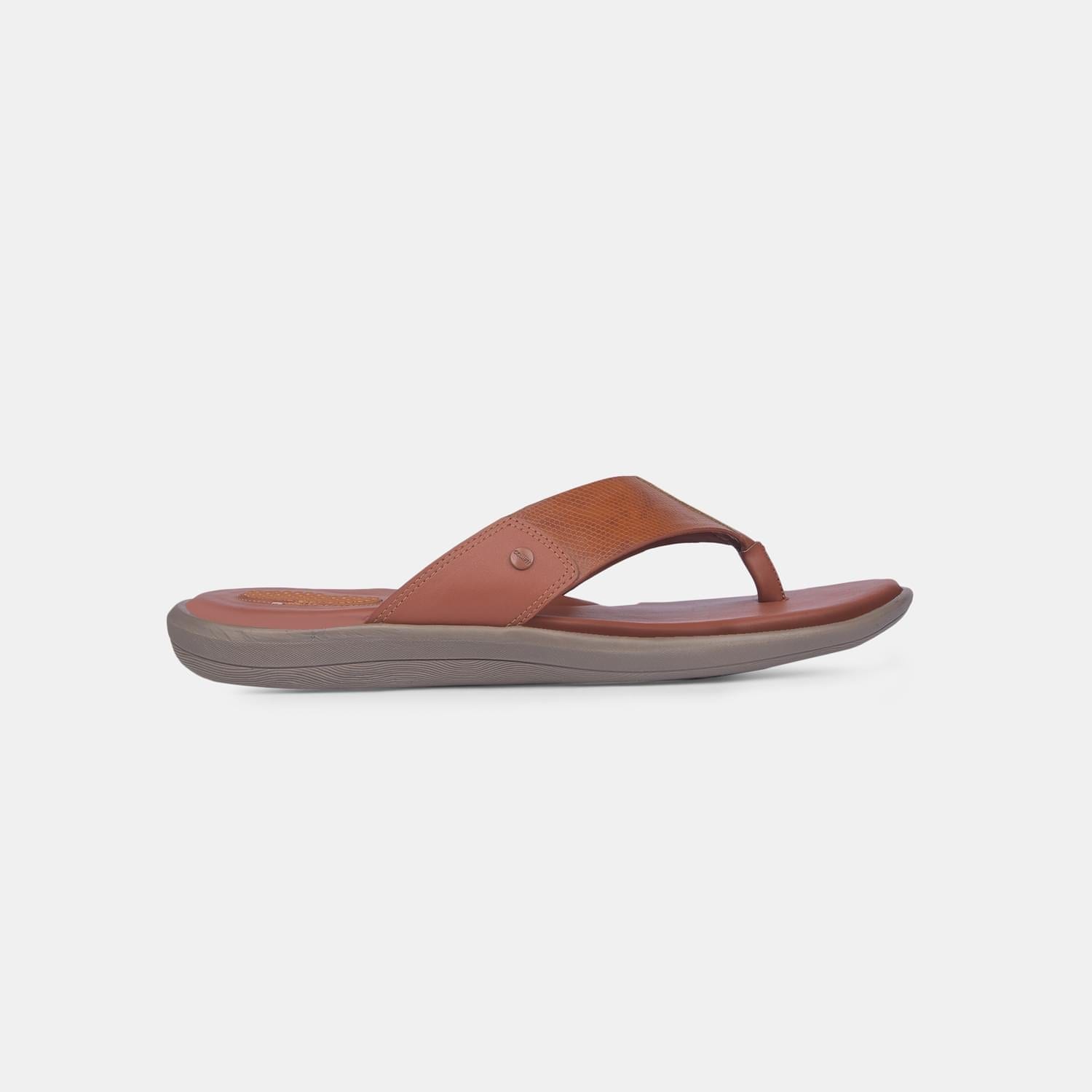 Bata comfit tan chappal for men