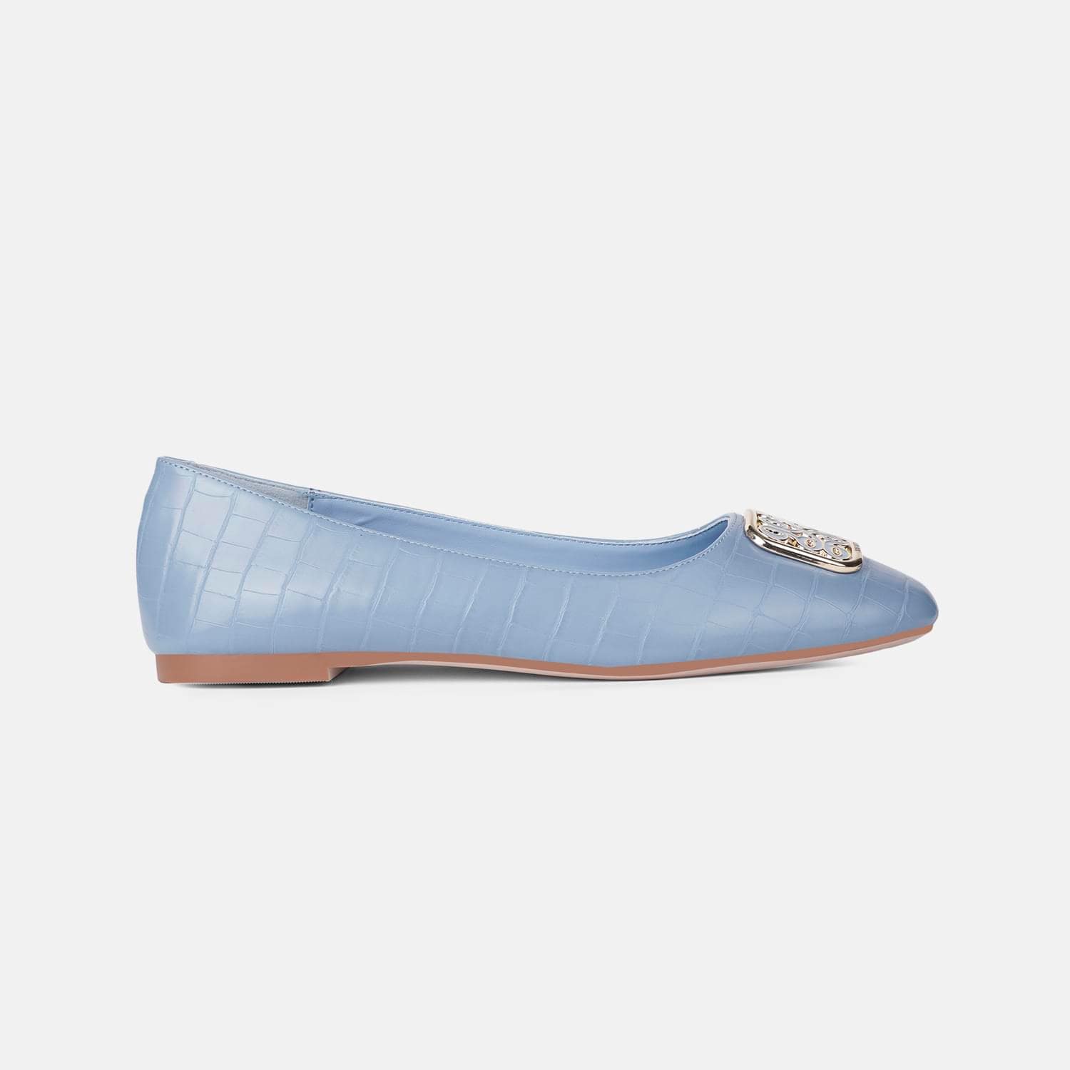 NINE WEST LIGHT BLUE BALLERINA FOR WOMEN