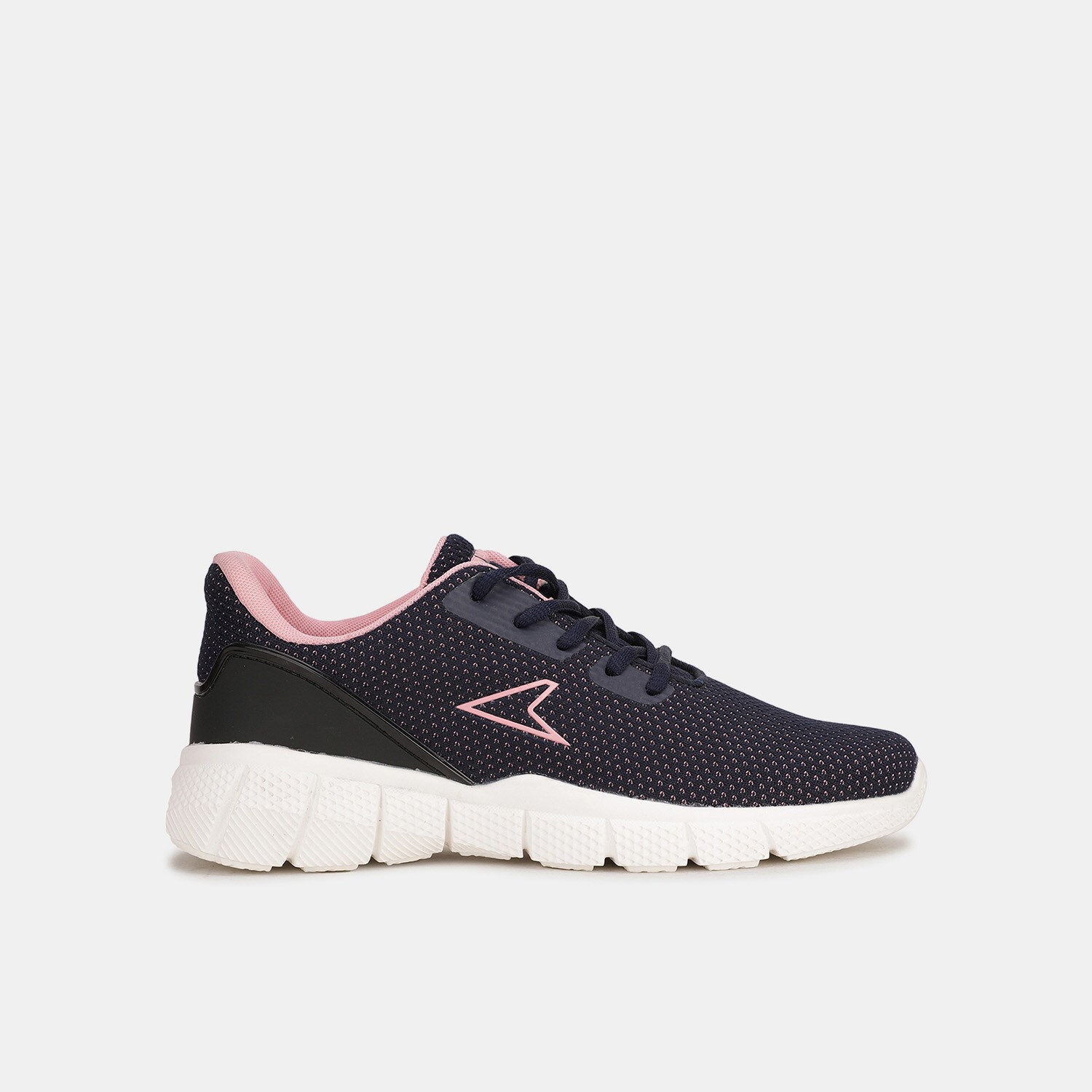 Bata navy textile lace-up sports shoes for kids