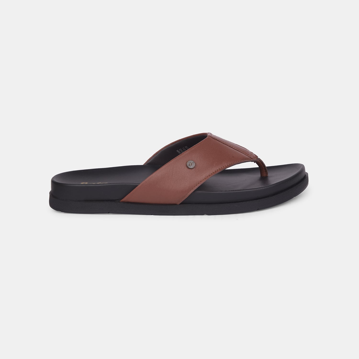 Bata Tan Slippers For Men