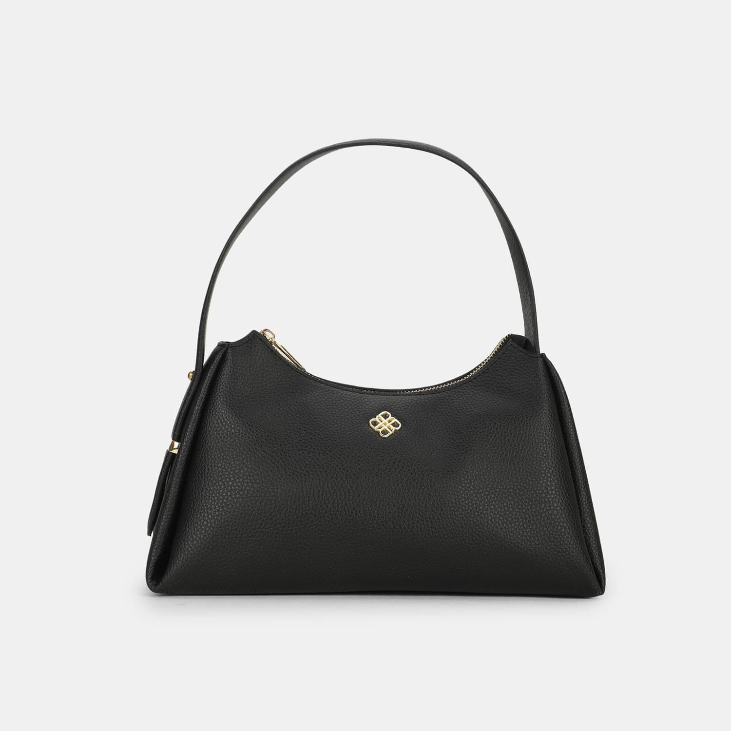 BATA RED LABEL BLACK HAND BAG FOR WOMEN