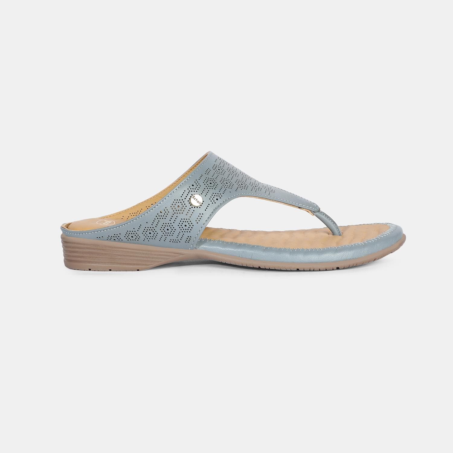SCHOLL TURQ BLUE THONG FOR WOMEN