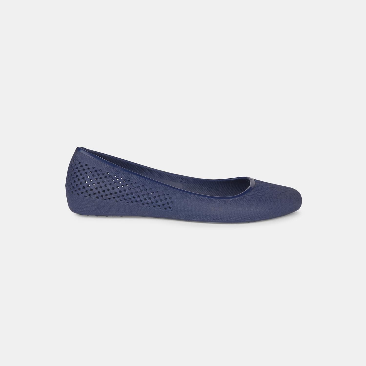 Scholl navy casual ballerina flats for women