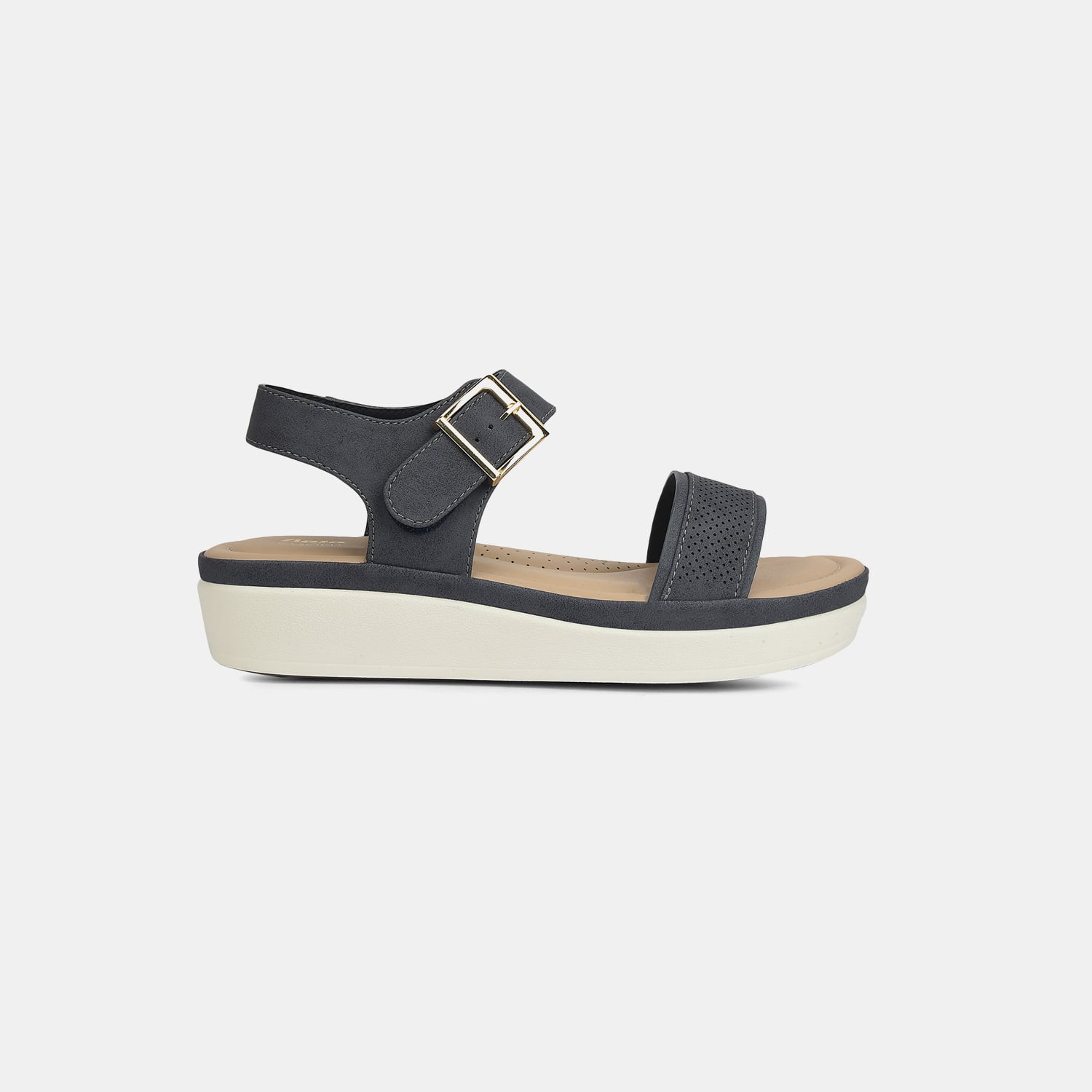 Bata Comfit Blue Sandals For Women