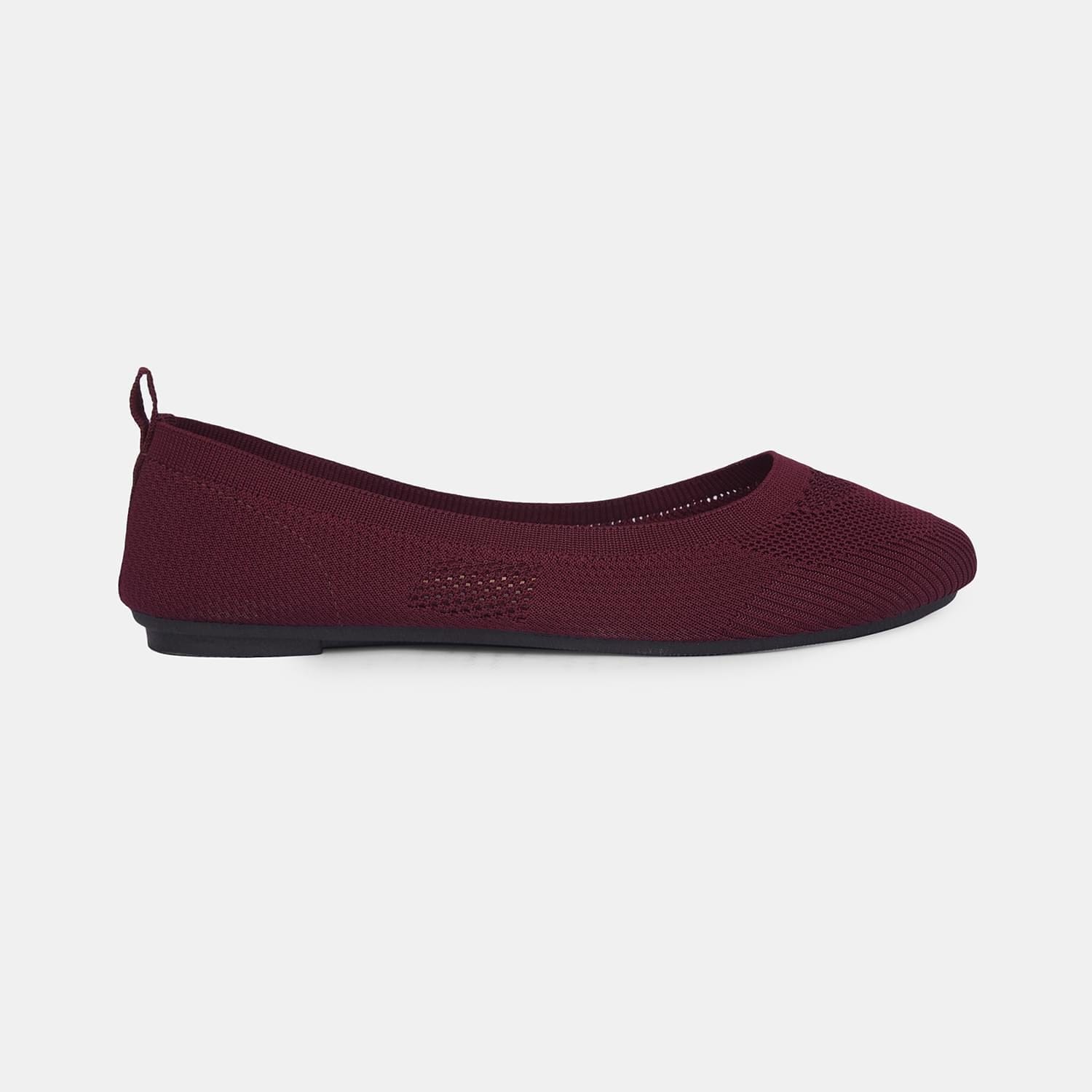 Bata maroon ballerina for women
