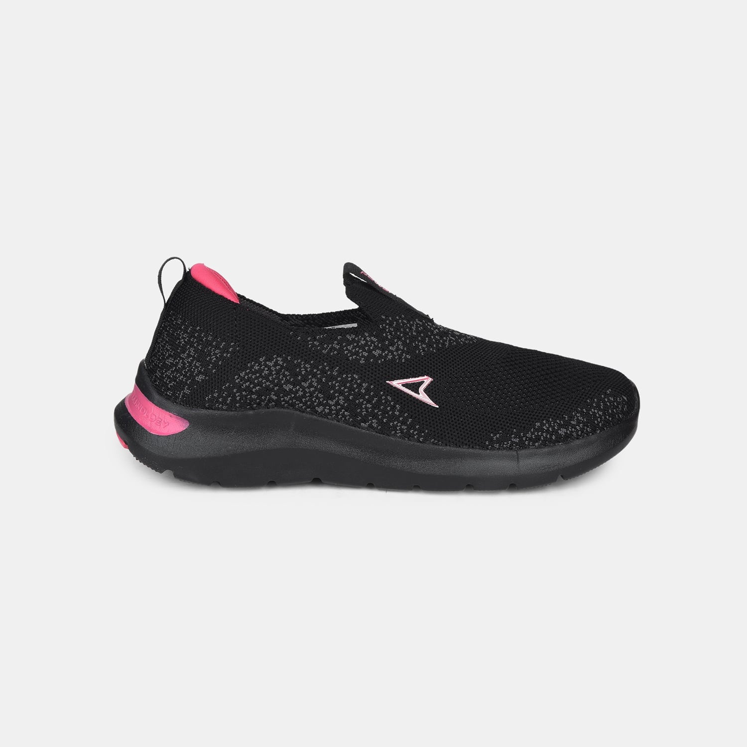 Power Black Walking Shoes For Women