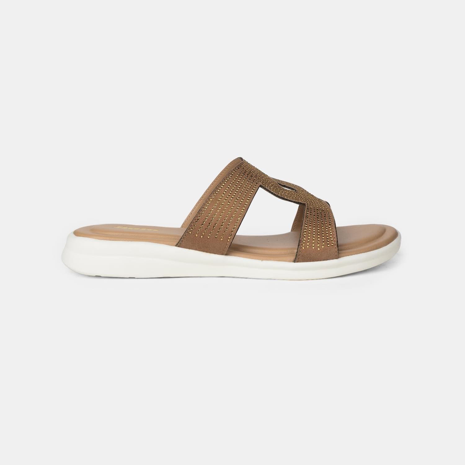 BATA BEIGE MULE FOR WOMEN