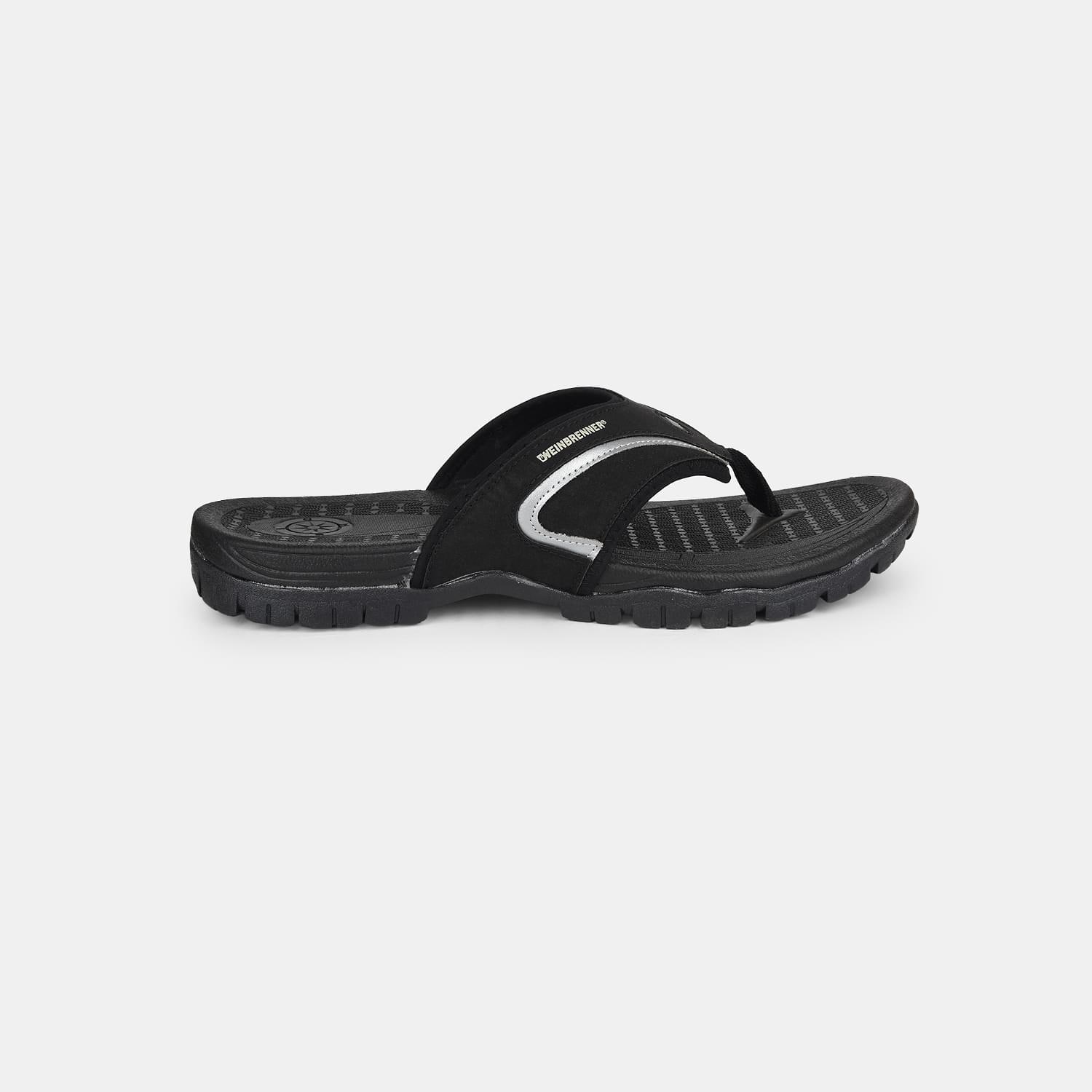 Weinbrenner black flip flop for men