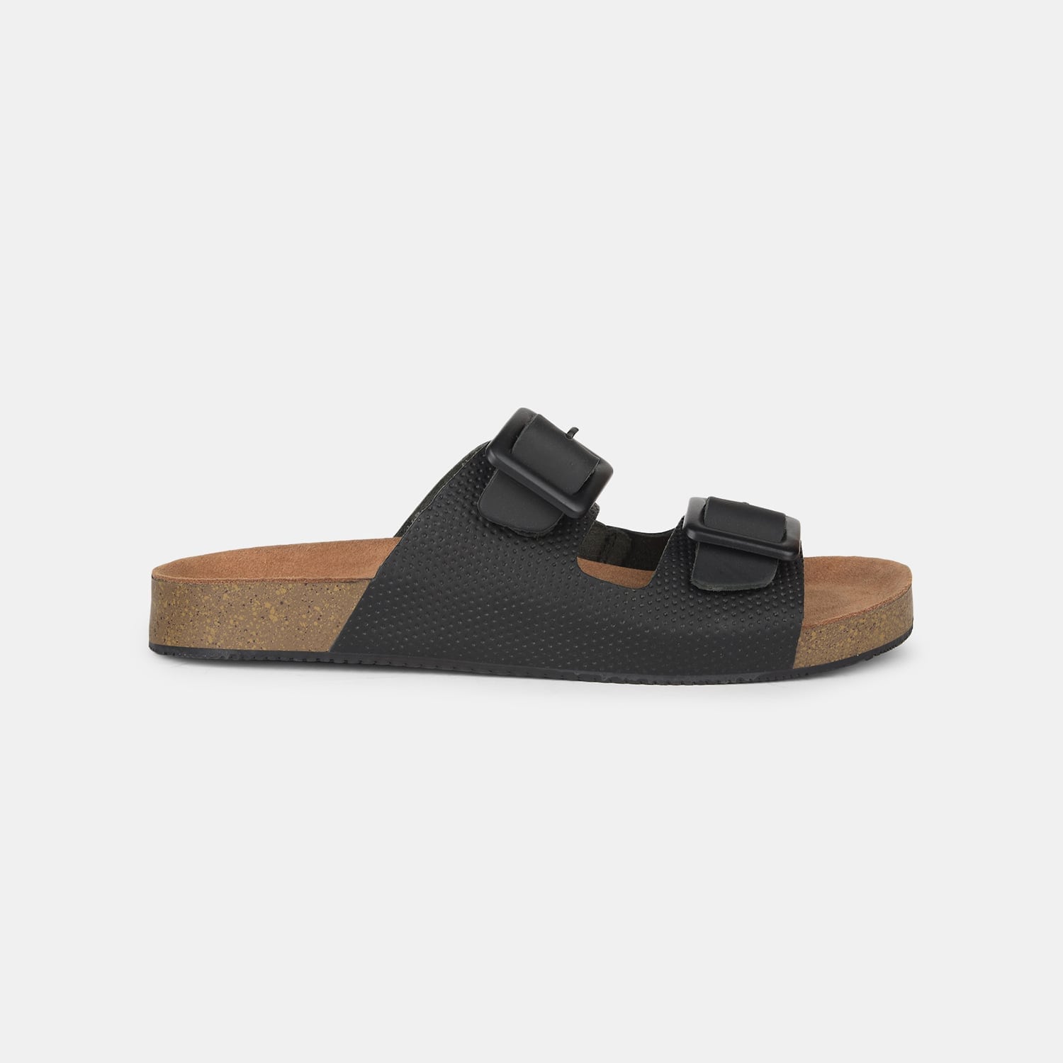 Bata Black Slippers For Men