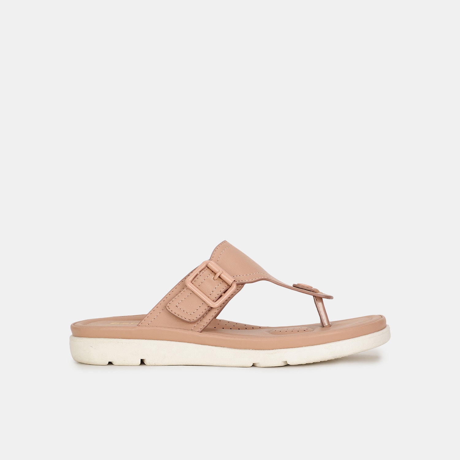 Bata Comfit Peach Flat Thongs for Women
