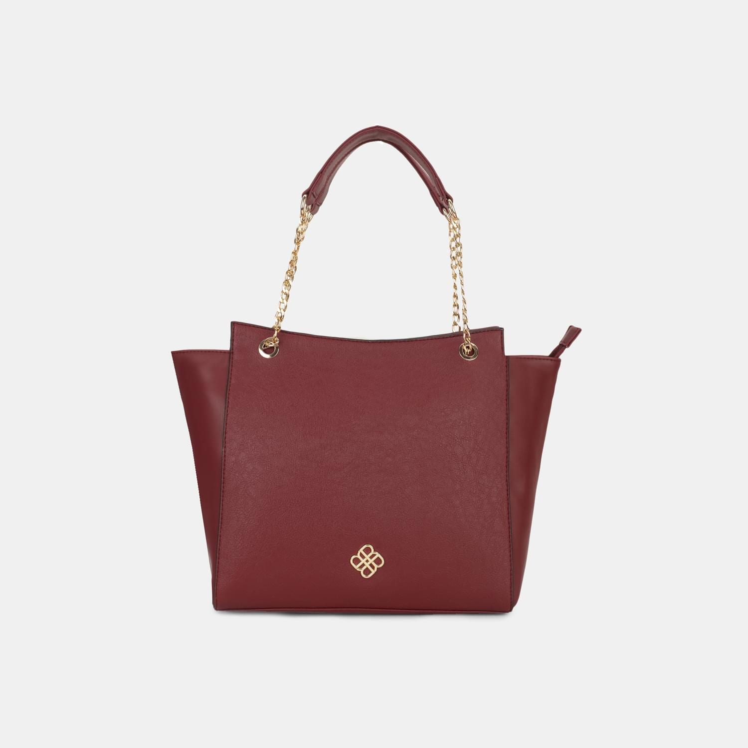 BATA RED LABEL MAROON HAND BAG FOR WOMEN