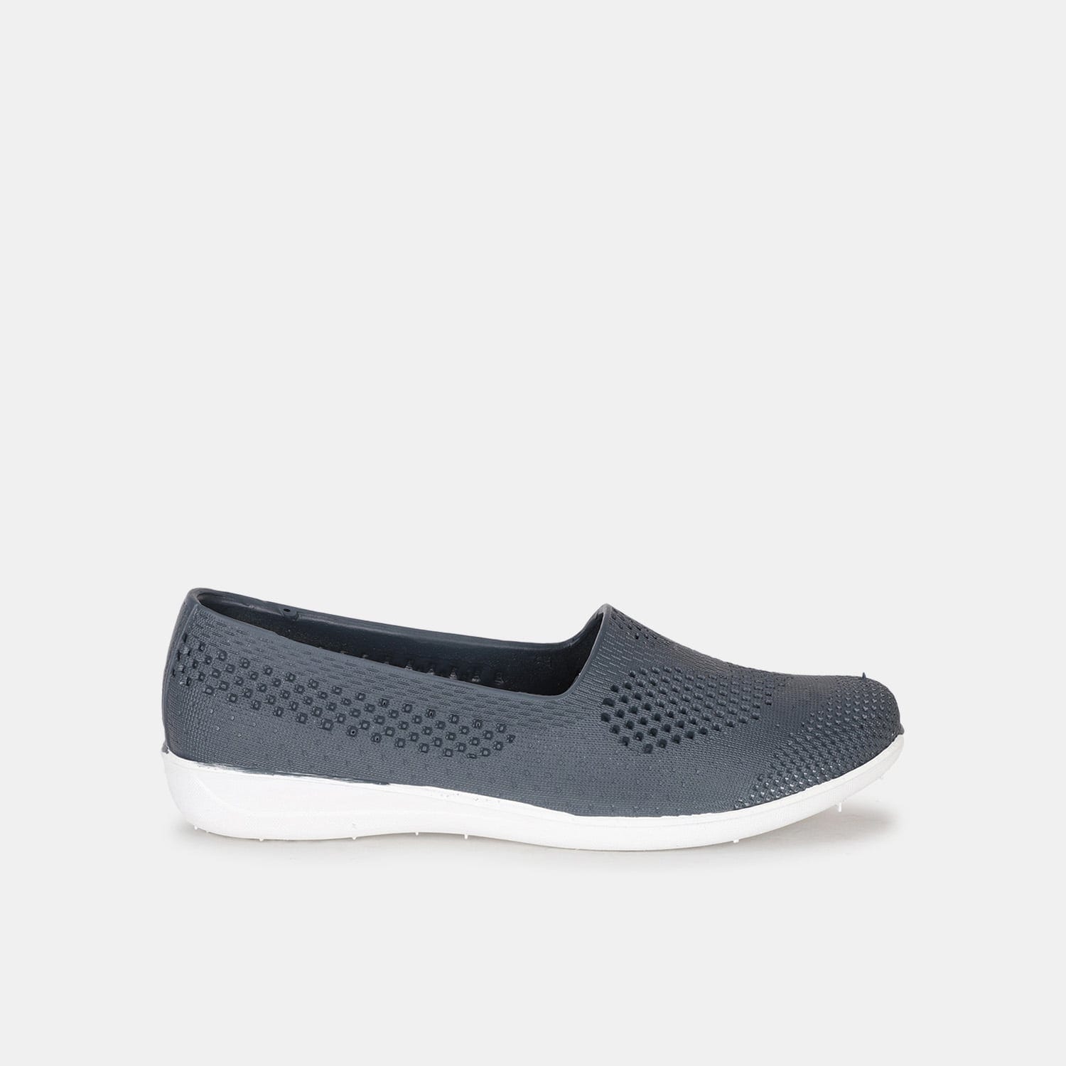 Bata Navy Ballerina Flats For Women