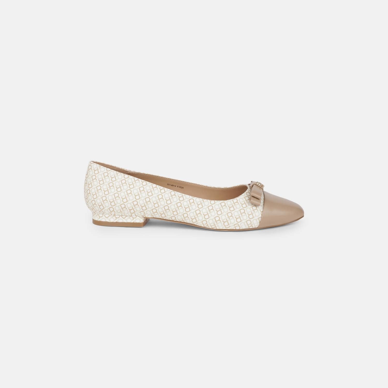 RED LABEL BEIGE BALLERINA FOR WOMEN