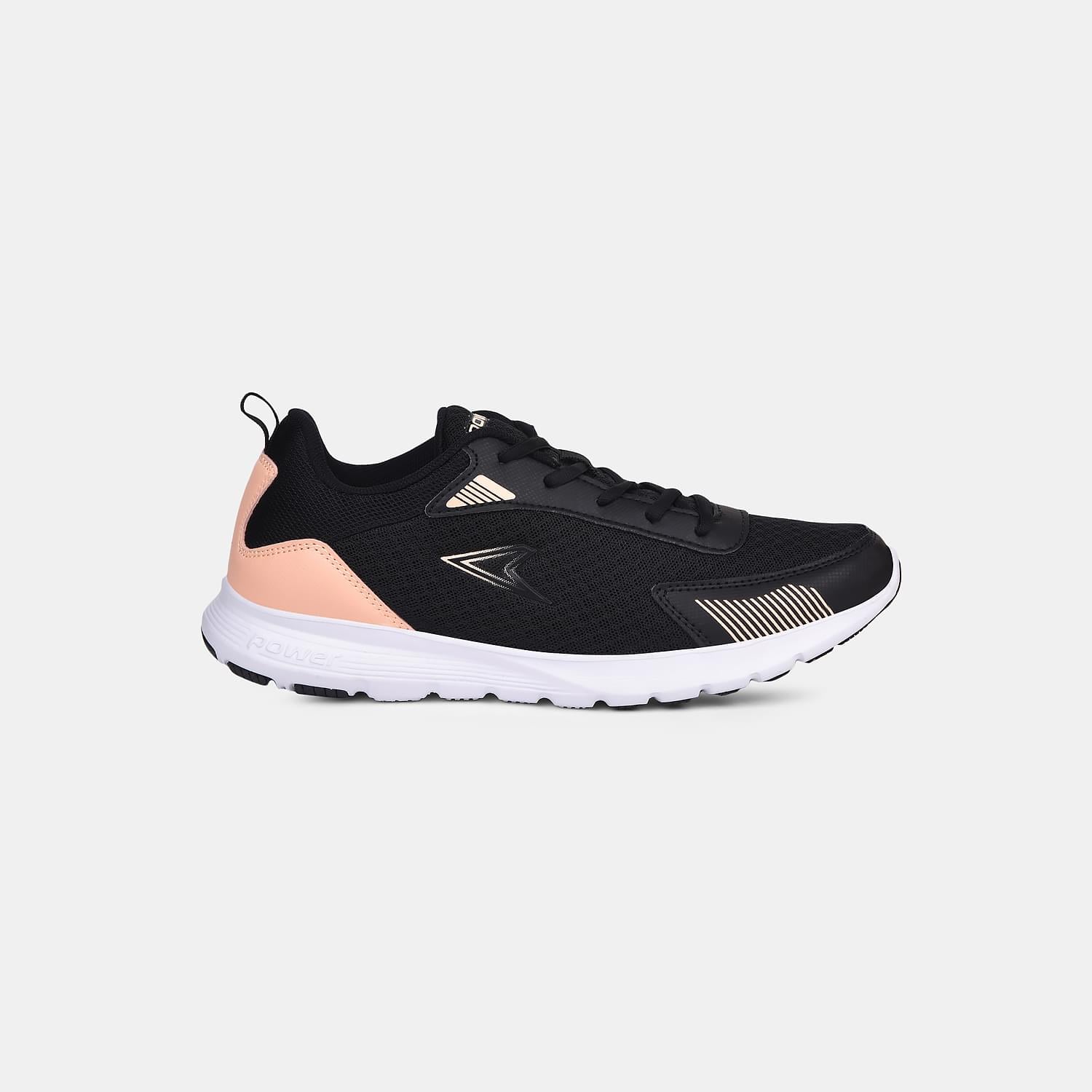 Power Black Running Shoes For Women