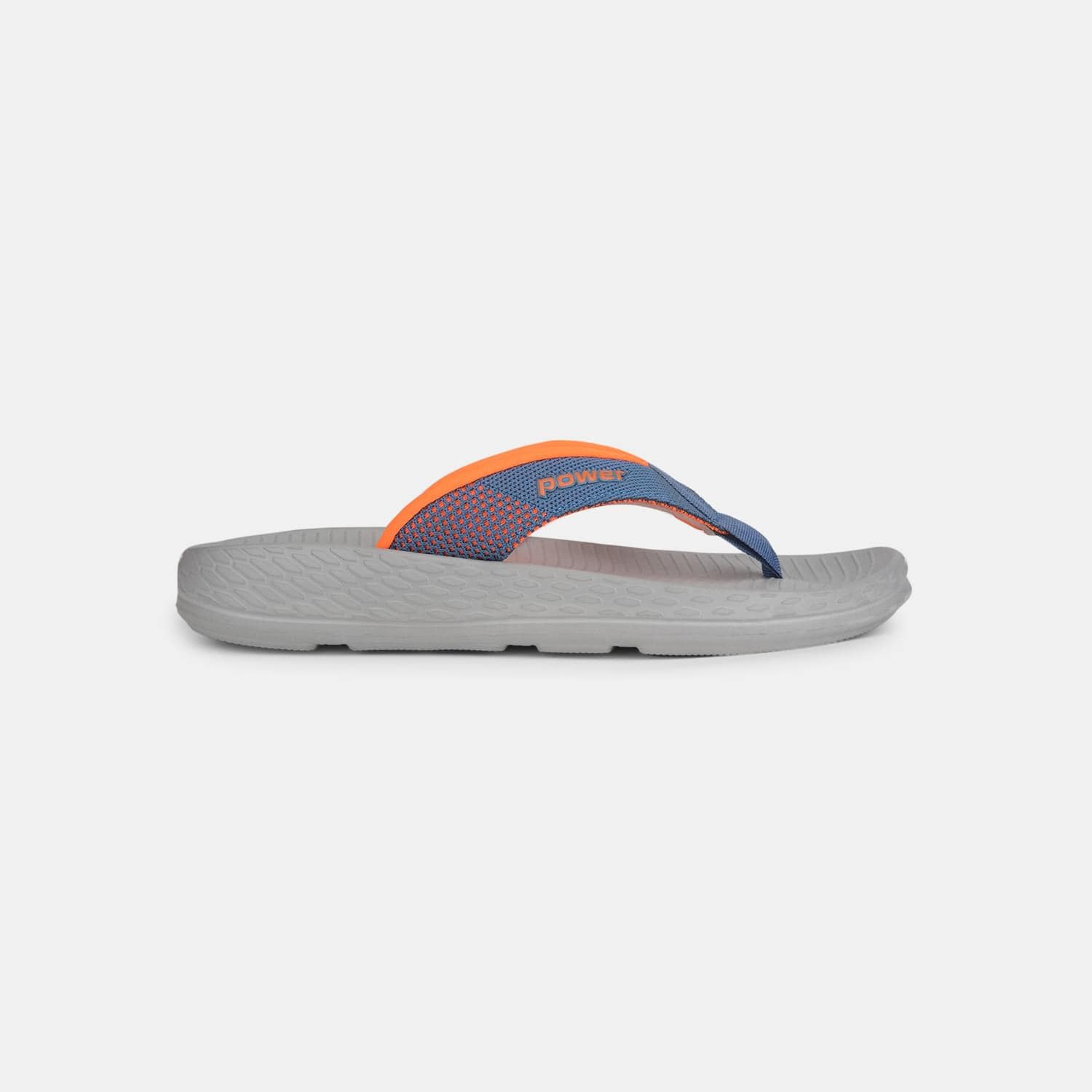 Power Neon-Green Flip Flops For Men