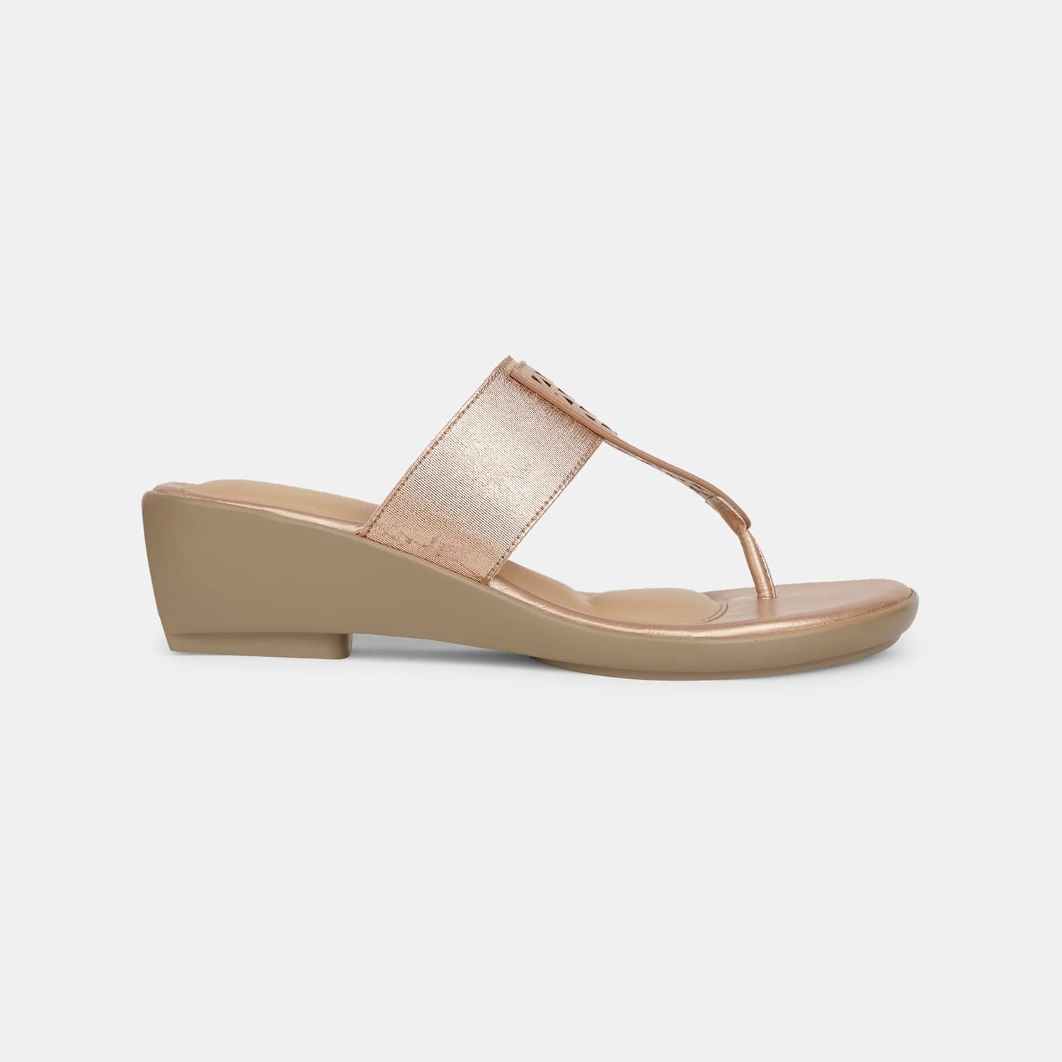 BATA ROSE GOLD MULE FOR WOMEN
