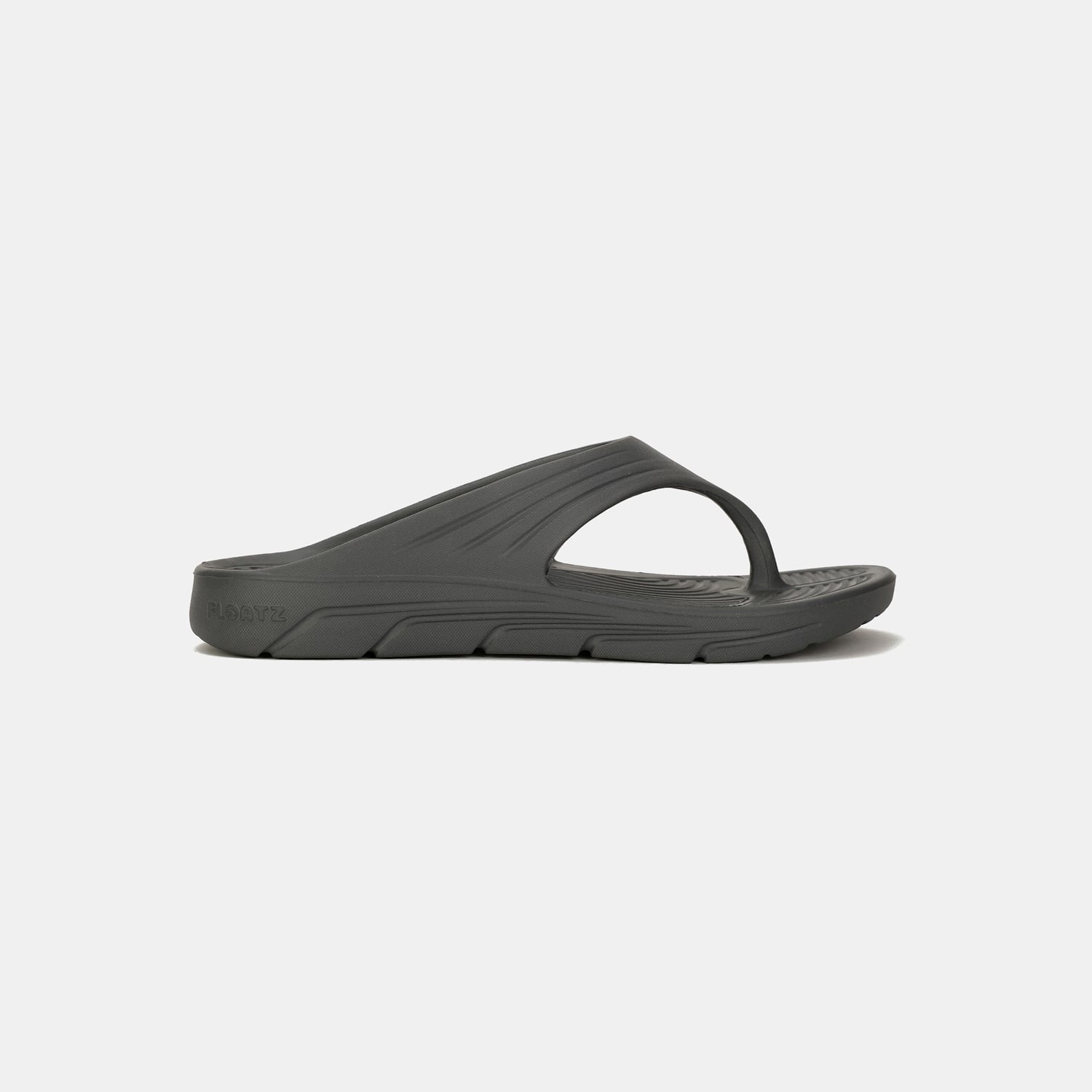 Floatz Dark Grey Flip-Flops For Men