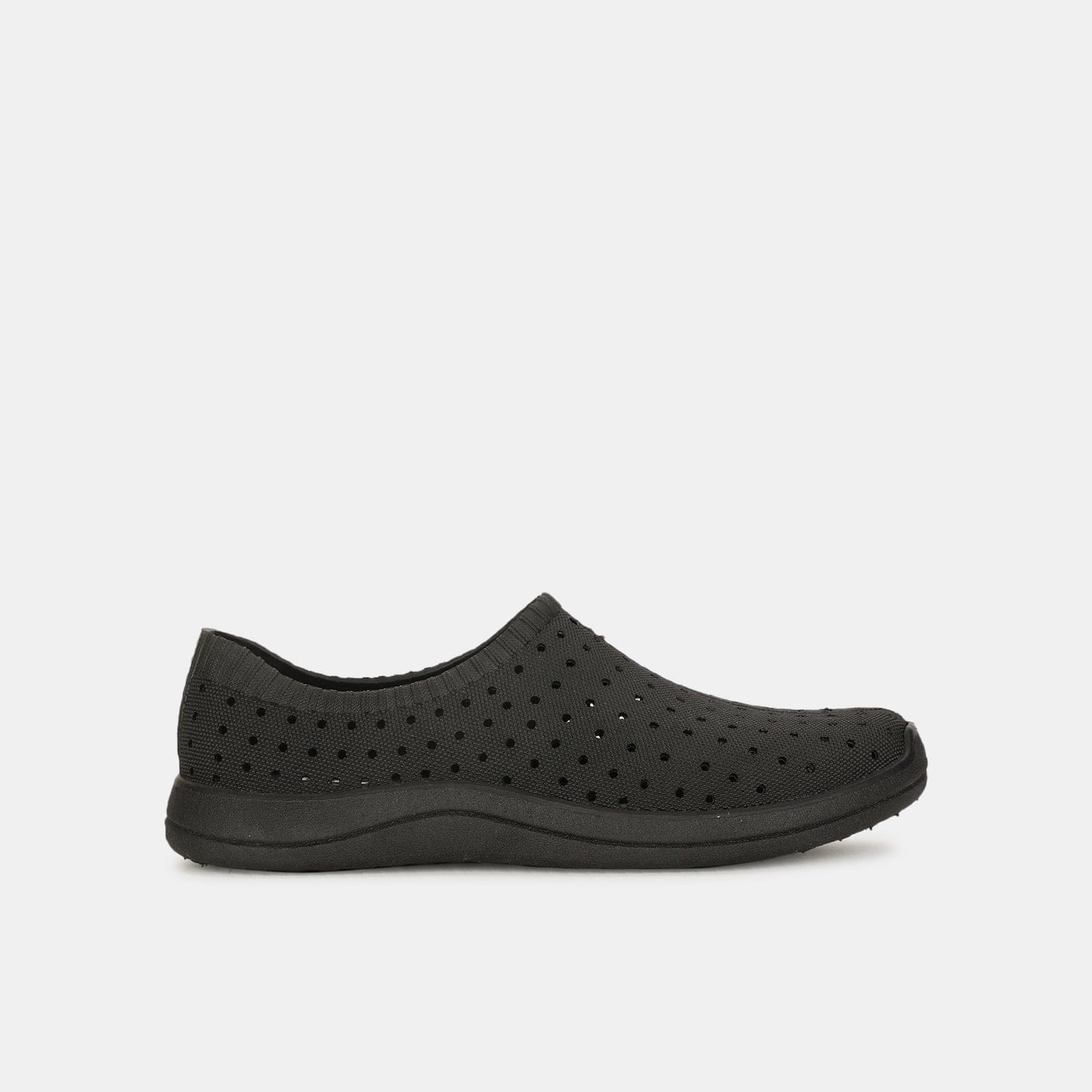 Bata Black Casual Slip-On Shoes For Women