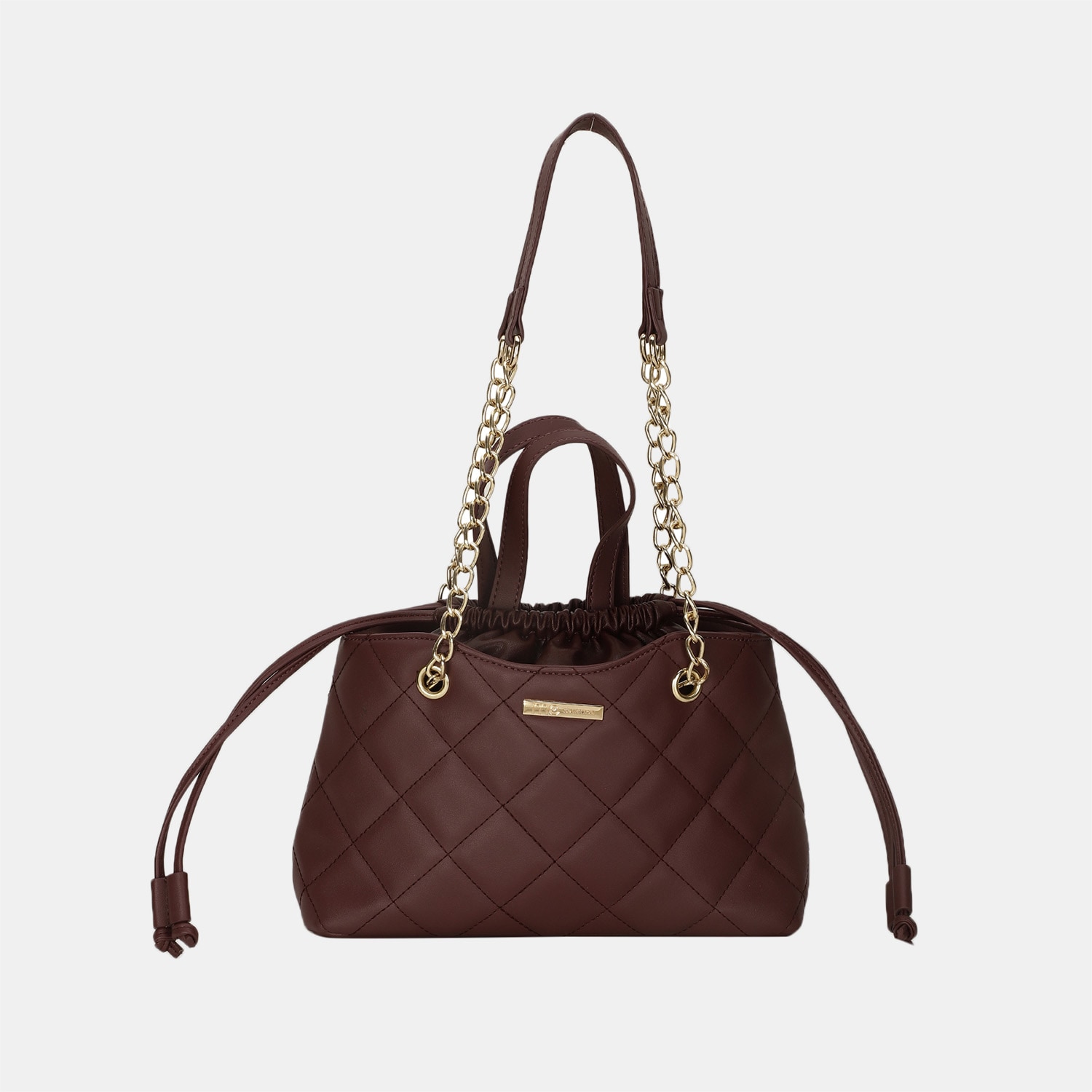 Marie Claire Maroon Handbag