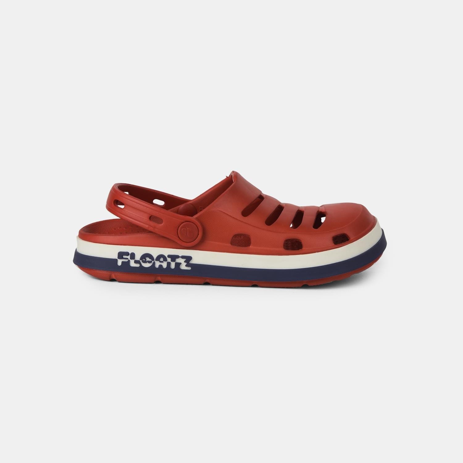 Floatz Red Clog Sandals For Boys