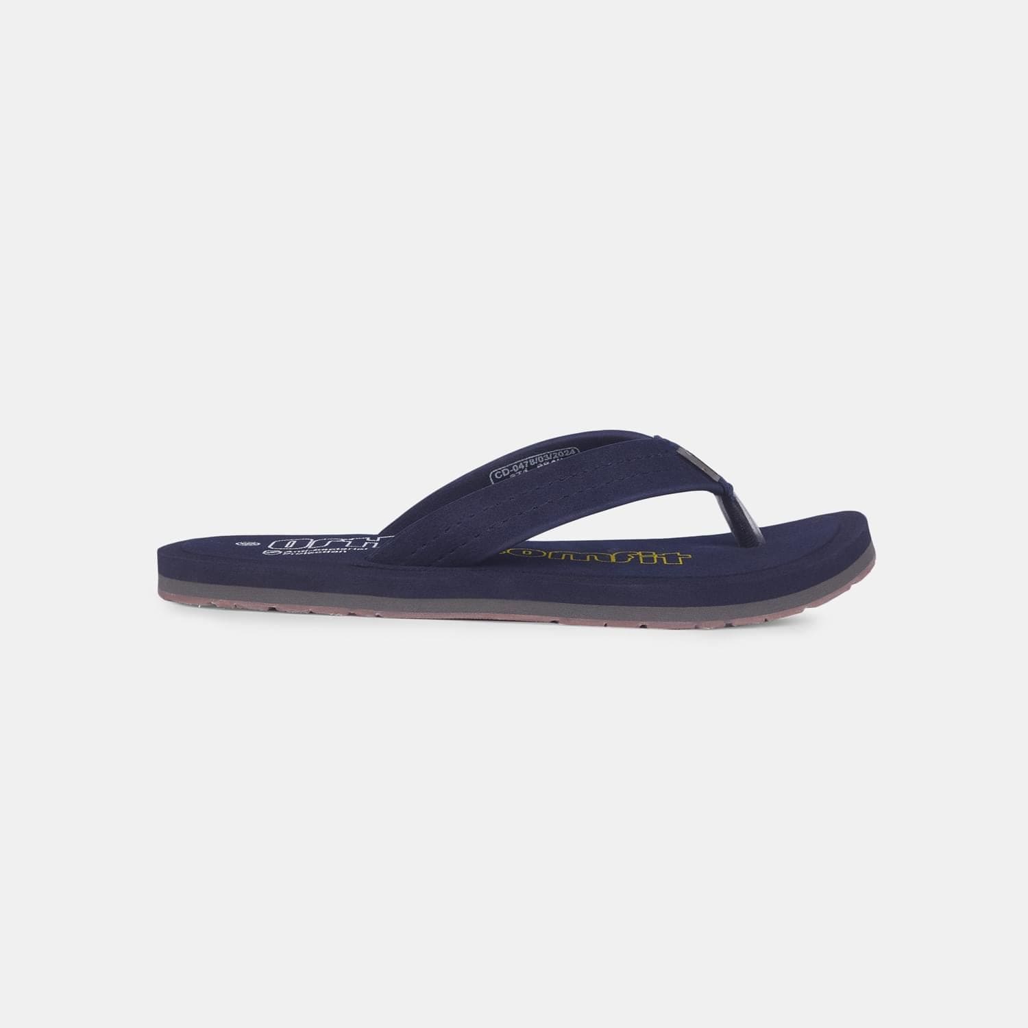 Bata Sunshine Blue Flip Flops for Men