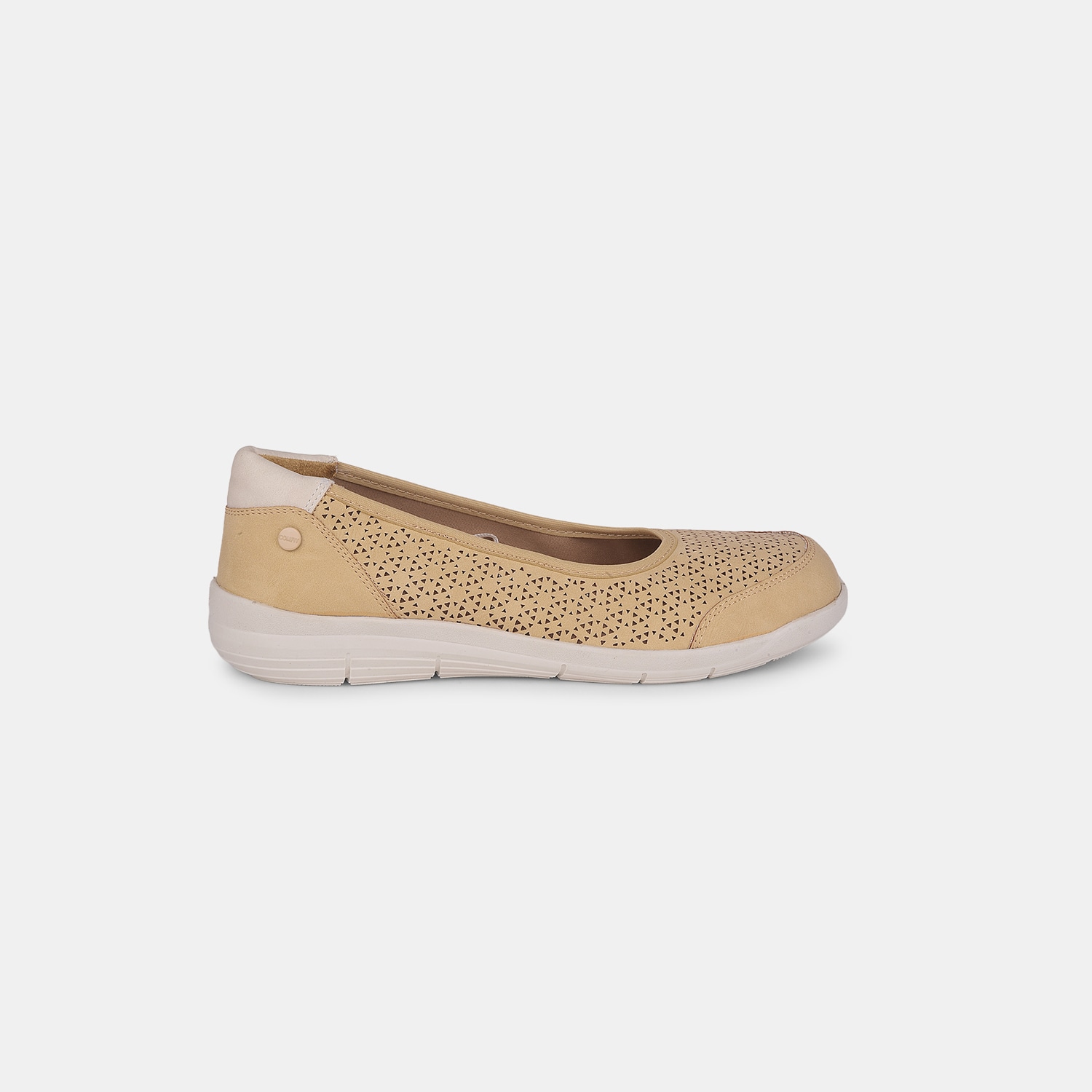 Bata Comfit Beige Casual Shoes For Women