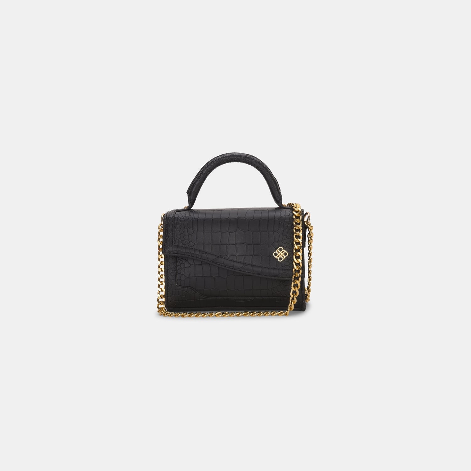 Bata Red Label Black Handbag For Women